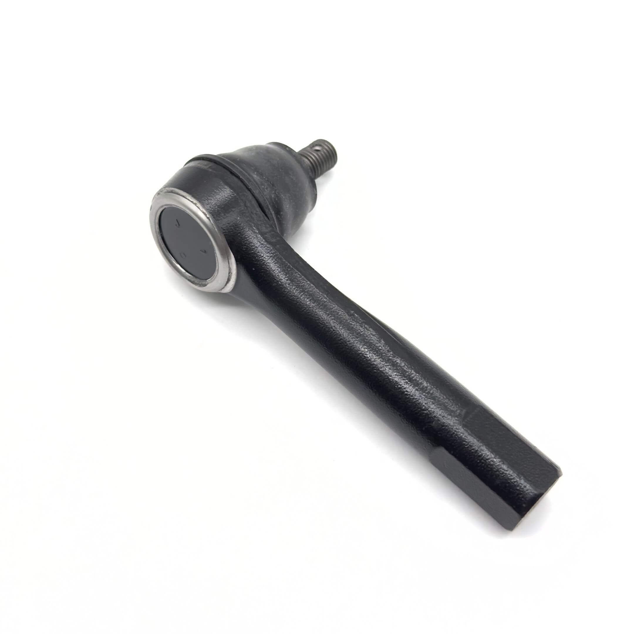 Tie Rod End - LH - Inner or Outer, Genuine for Subaru Sambar Truck TT1, TT2 Models (1999-2012), black with metal accents.