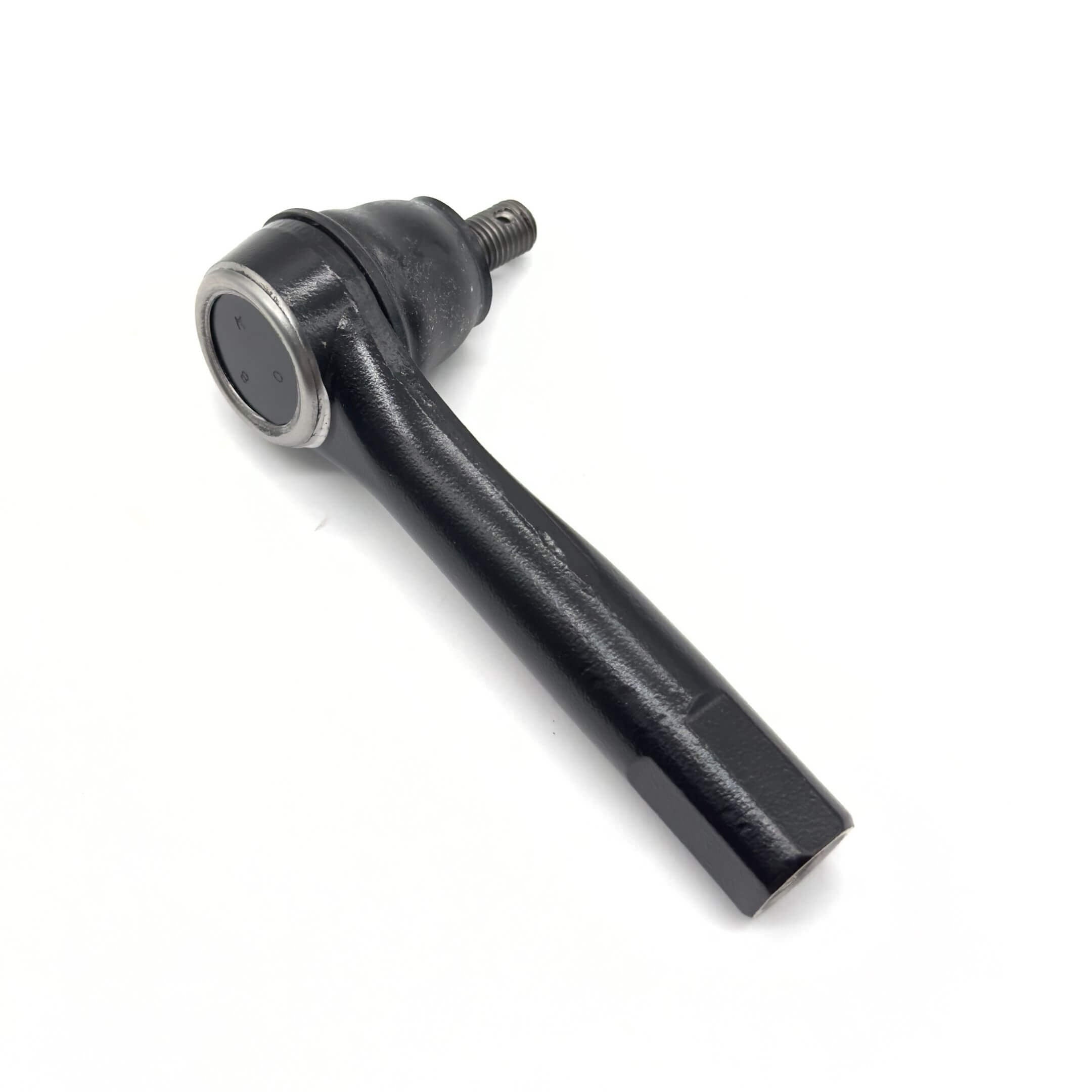 Tie Rod End - RH - Inner or Outer, Genuine Subaru Sambar Van TV1, TV2 Models 1999-2012, black with metallic accents.