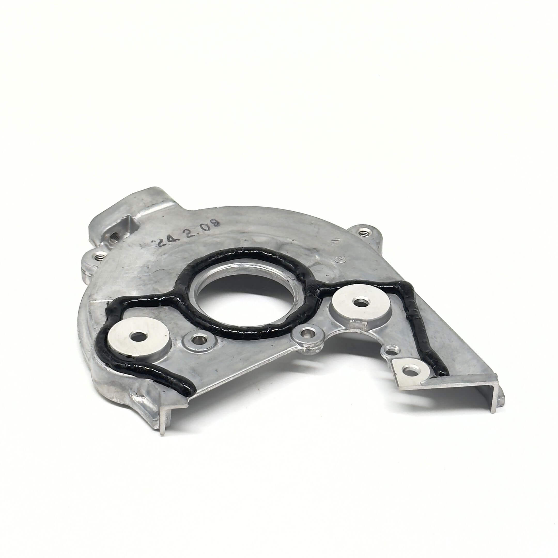 Timing Belt Cover for Subaru Sambar Truck TT1, TT2 Models (1999-2012), silver, featuring durable construction and precise fit.