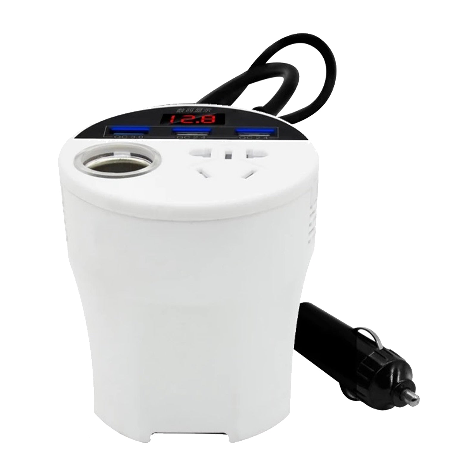 Car Inverter's Compact Dashboard Design