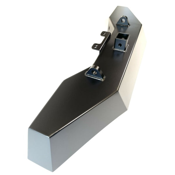 Daihatsu Hijet Front Bumper with 2” Receiver, Type A, for S110P Model (1994-1998), featuring a sleek black design.