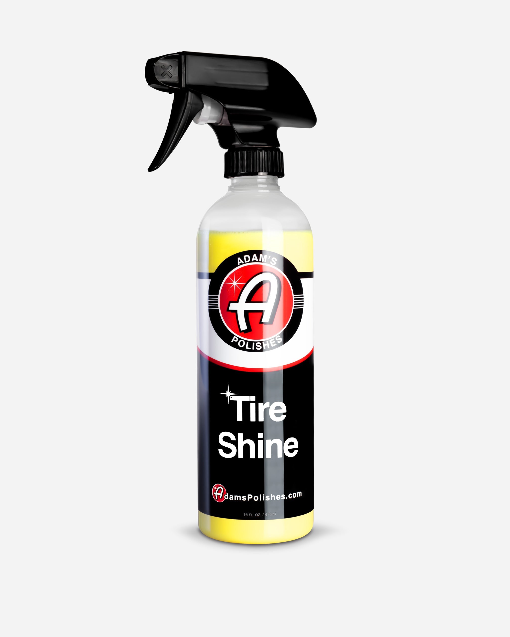 Car Cleaning Kit showcasing Adam’s Polishes Tire Shine bottle, delivering a rich, long-lasting gloss and protection for your vehicle’s tires.