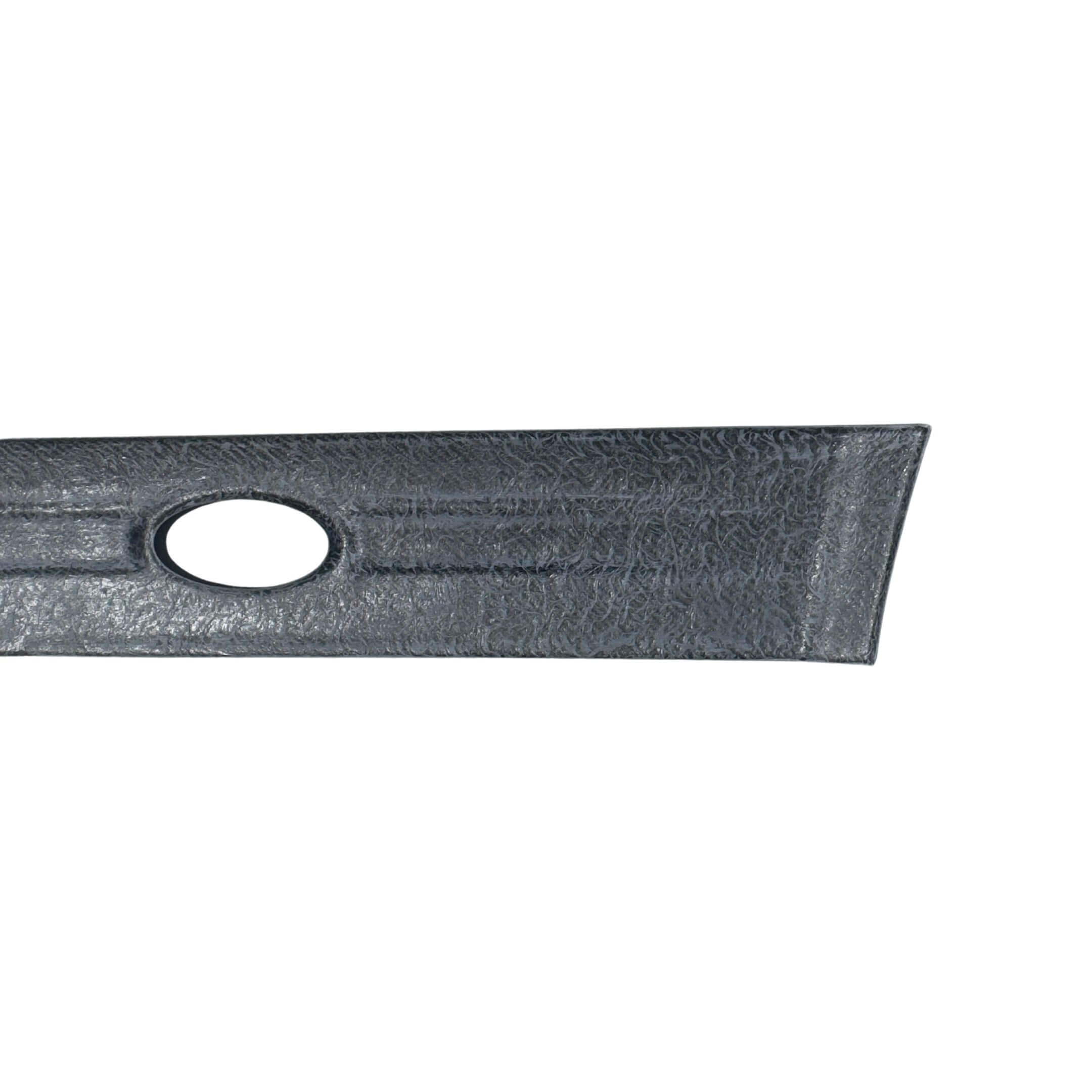 Carbon Fiber Grill Cover by Zero Auto for Subaru Sambar Truck TT1, TT2 Models (2005-2009) featuring a sleek design with a textured finish and oval cutout.