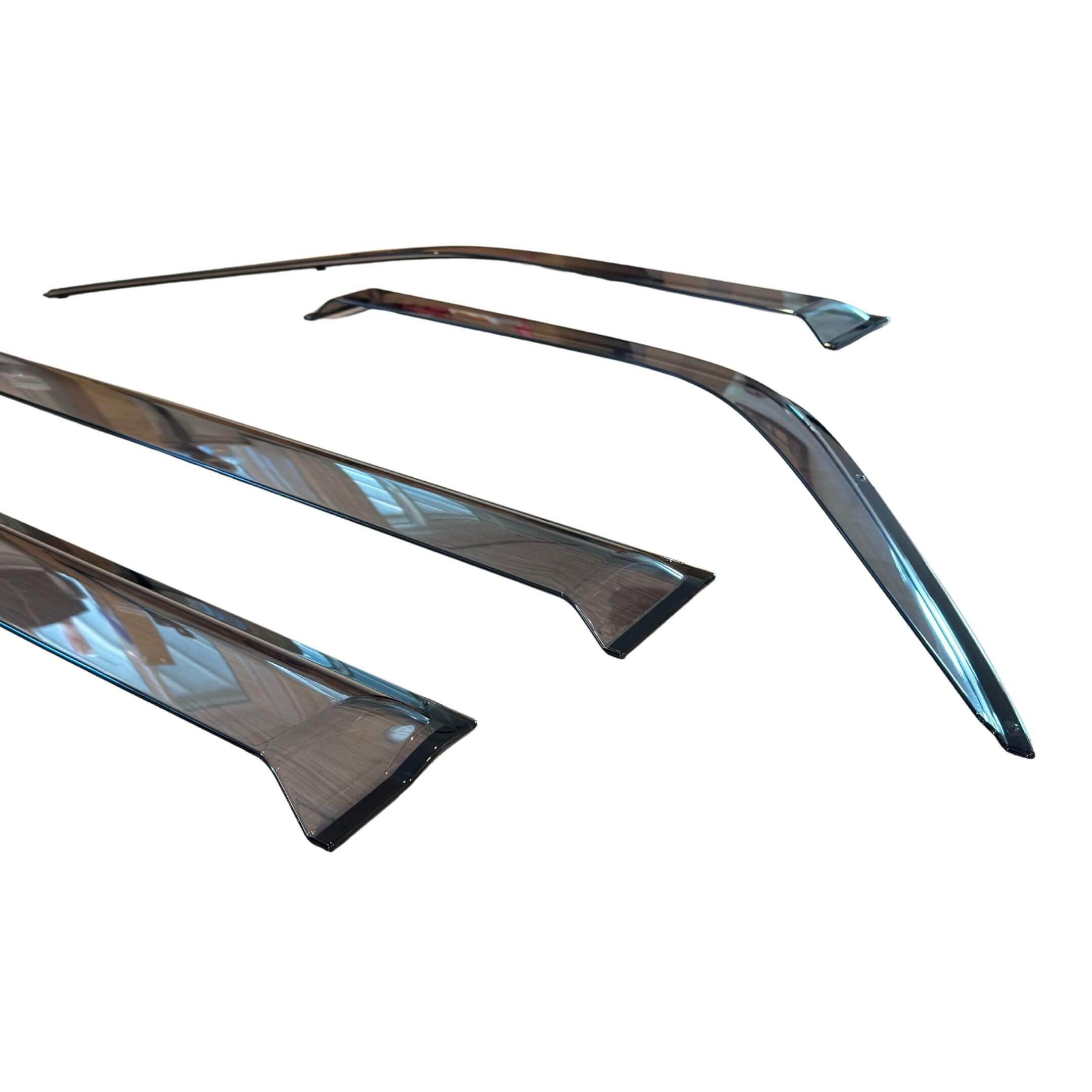 Low angle detail of Honda Vamos door visors