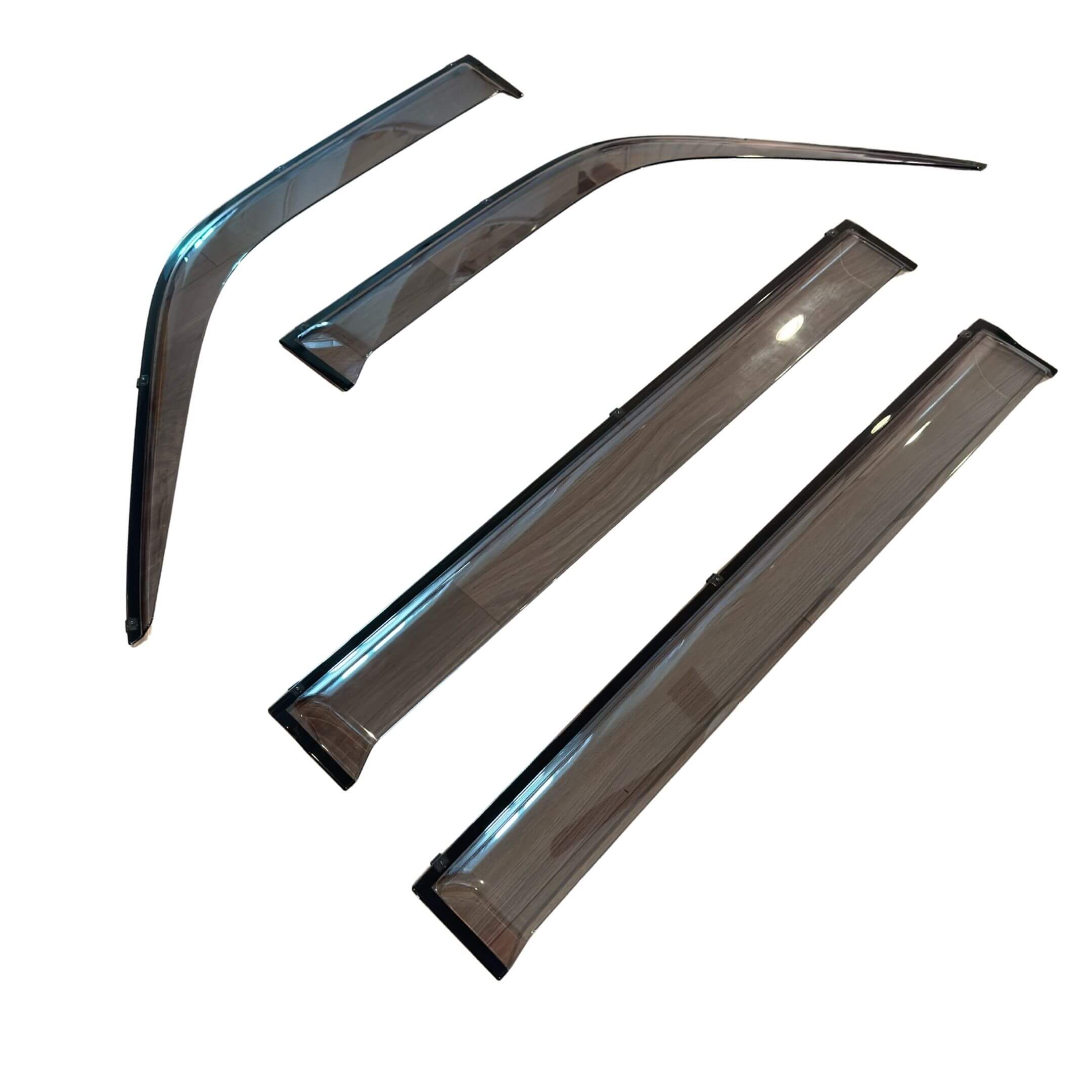 Honda Vamos HM1 HM2 window visors diagonal view