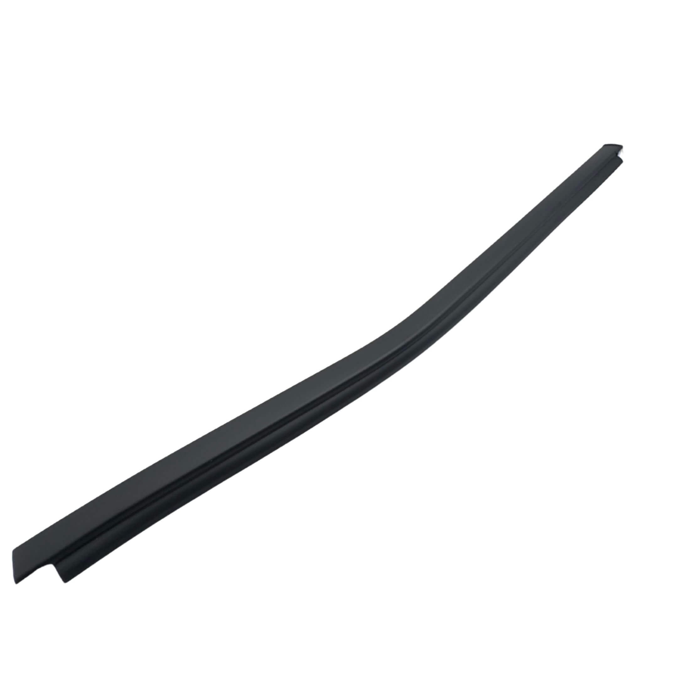 Door Weather Stripping for Subaru Sambar Van TV1, TV2 Models (1999-2012), featuring a sleek black design for the right/driver side.