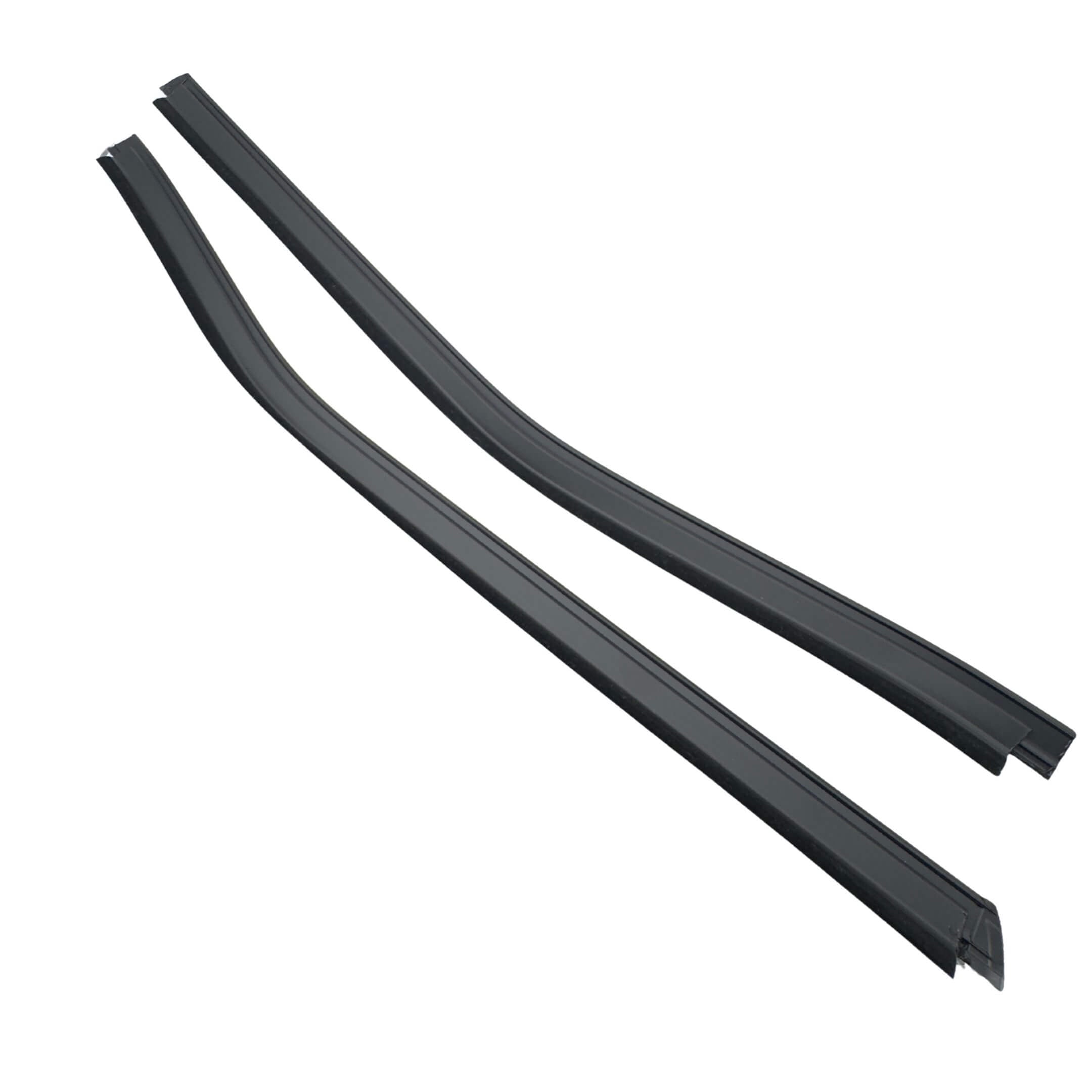 Door Weather Stripping Set for Subaru Sambar Truck TT1, TT2 Models (1999-2012) featuring durable black rubber seals for left and right doors.
