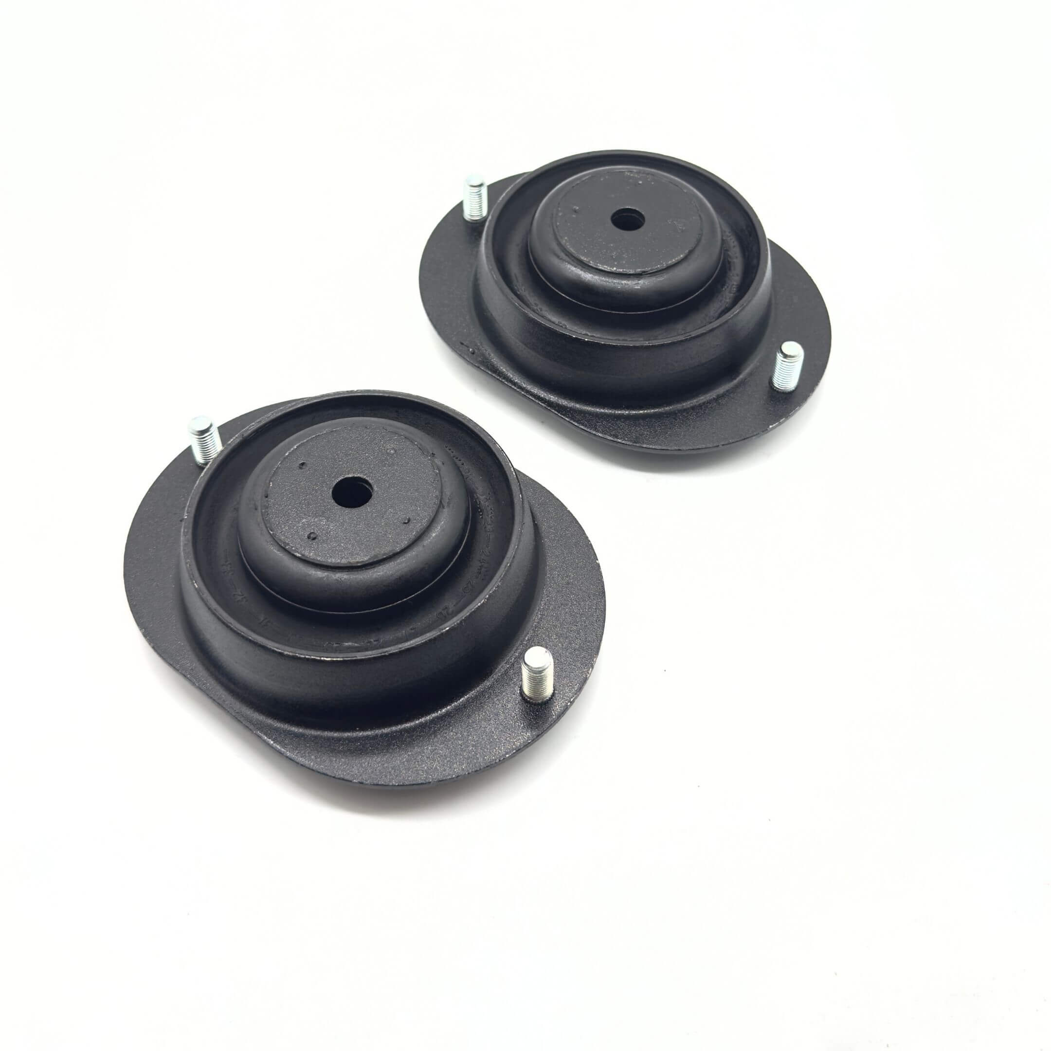 Front Strut Mount Kit for Subaru Sambar Van TV1, TV2 Models (1999-2012) featuring durable black metal construction with mounting bolts.