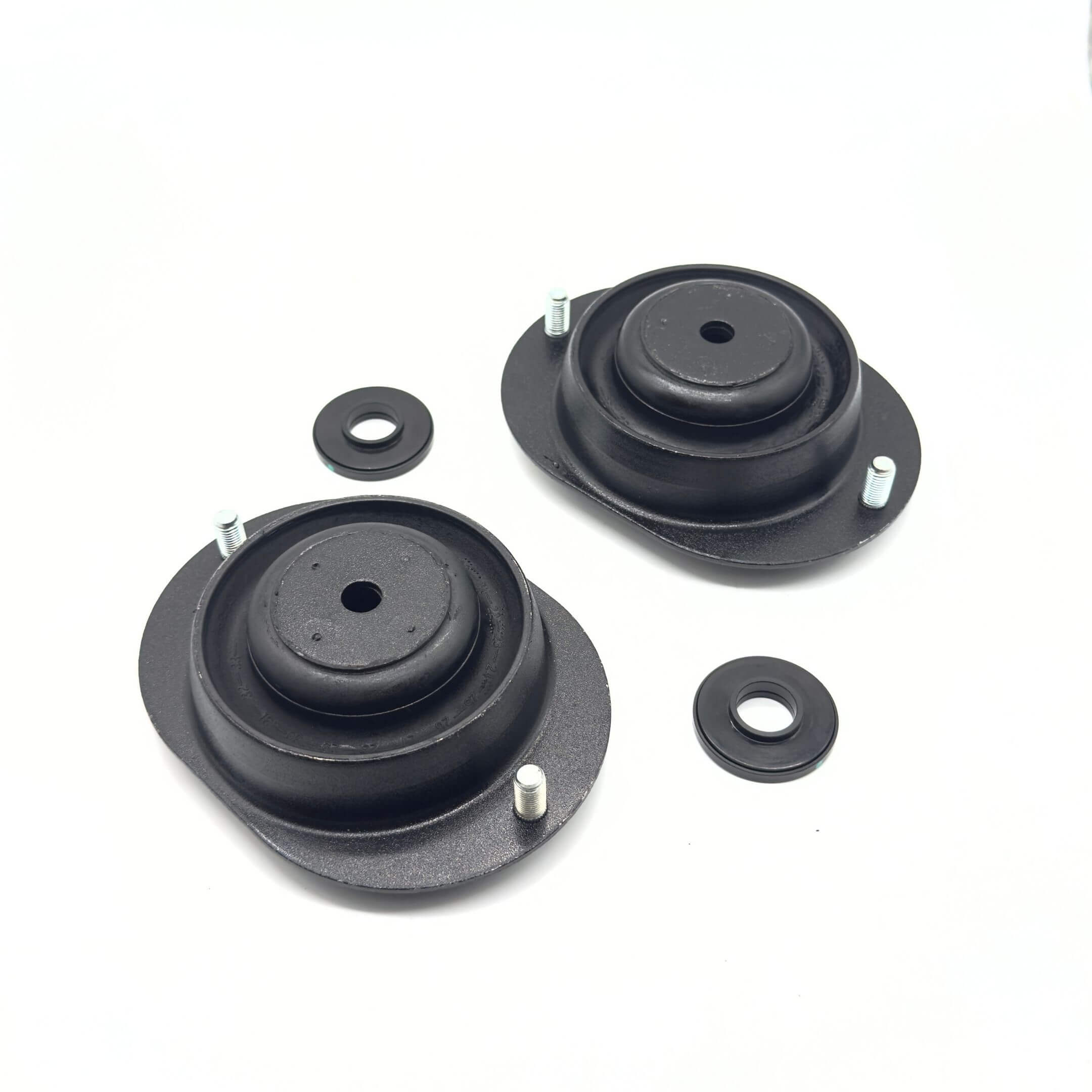 Front Strut Mount Kit for Subaru Sambar Van TV1, TV2 Models (1999-2012) featuring durable black components and mounting hardware.