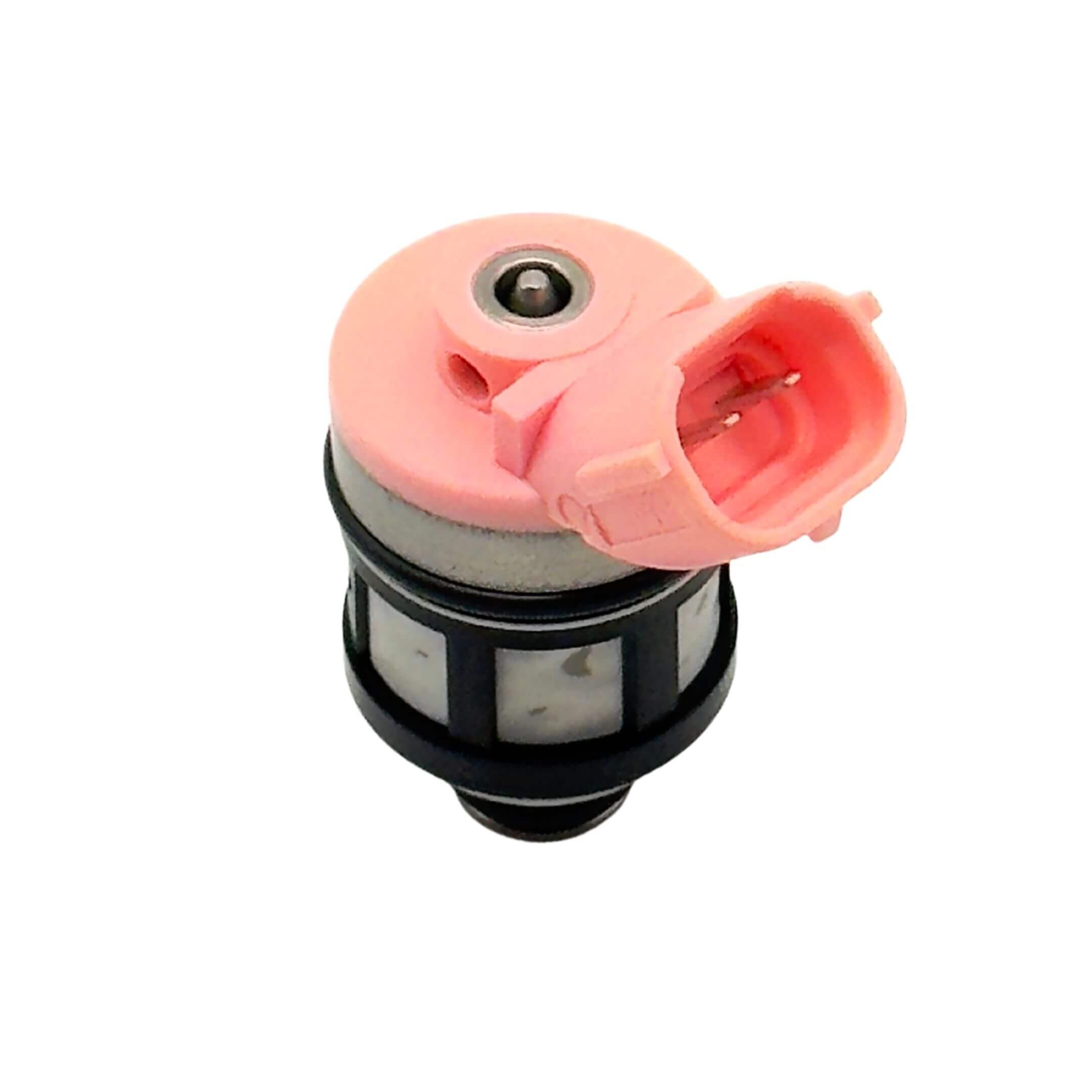 Fuel Injector for Subaru Sambar Van TV1, TV2 Models (1999-2012) featuring a pink connector and compact design.