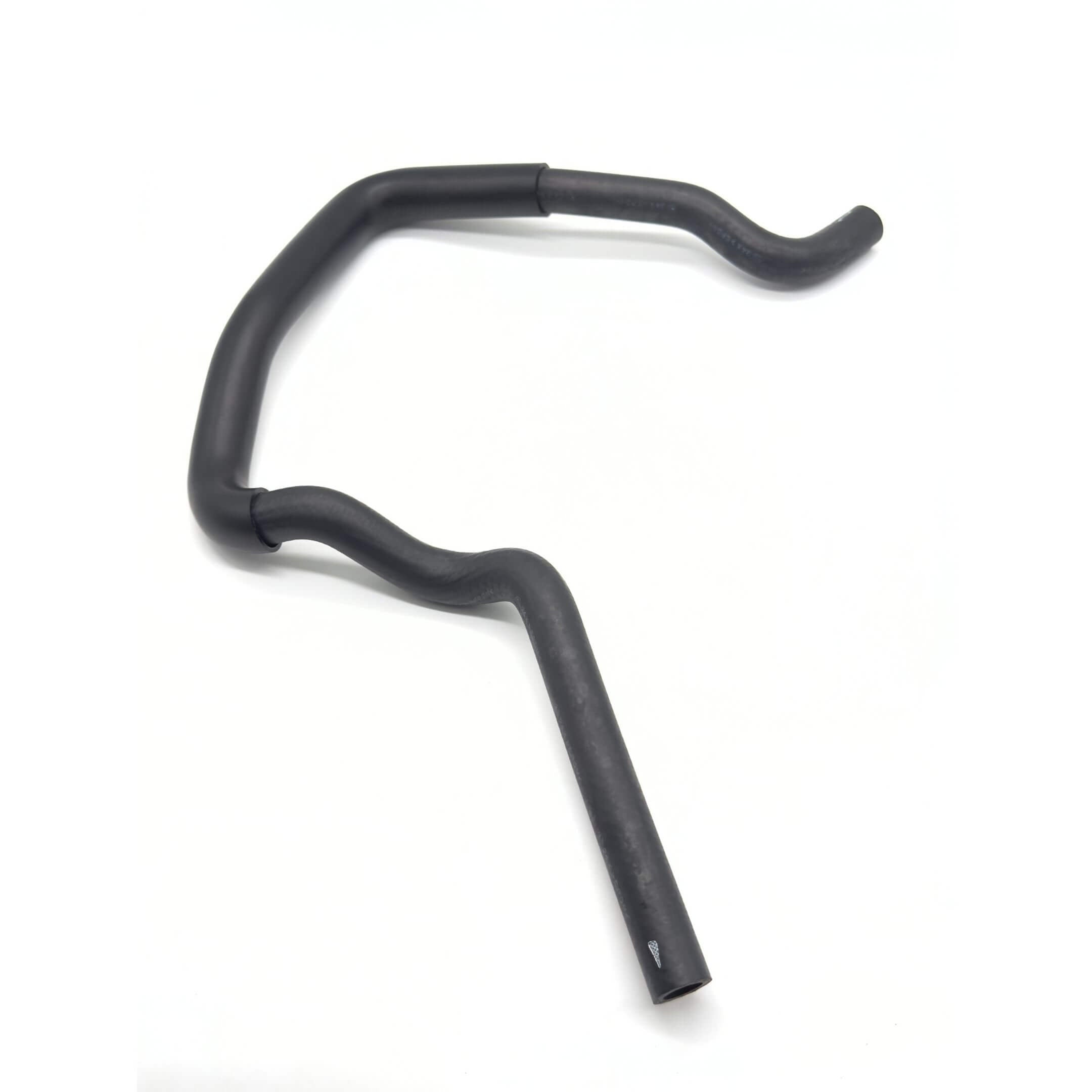 Heater Inlet Hose - Hose B for Subaru Sambar Truck TT1, TT2 Models (1999-2012) featuring a black, curved design.