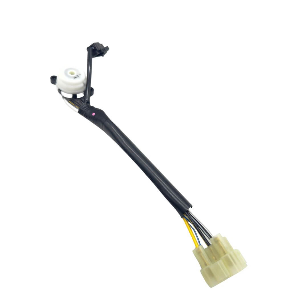 New ignition main switch assembly 35130-SJ6-910 for Honda Acty Truck HA3, HA4 models 1996-1999, complete electrical switch unit with wiring harness.