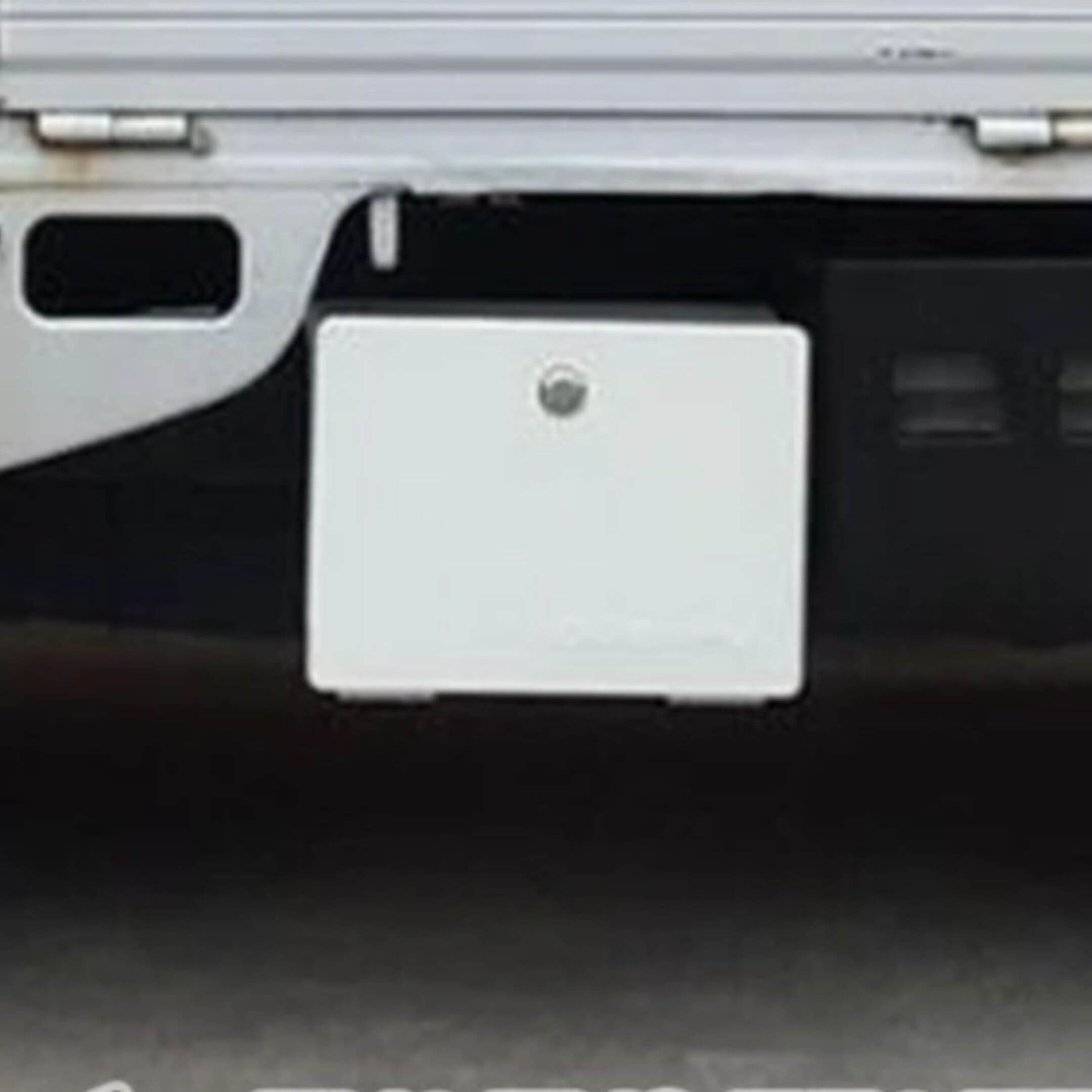 Tool Box Locker with Keys for Subaru Sambar Truck TT1 TT2 Models (9/2009 to 4/2012), featuring a secure lock mechanism.