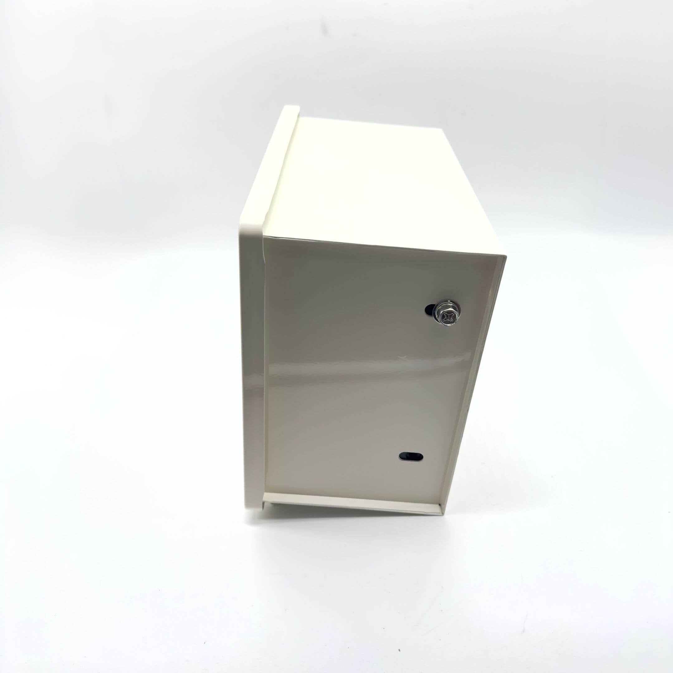 Tool Box Locker with Keys for Subaru Sambar Truck TT1 TT2 Models (9/2009 to 4/2012) featuring a sleek white design and secure lock mechanism.