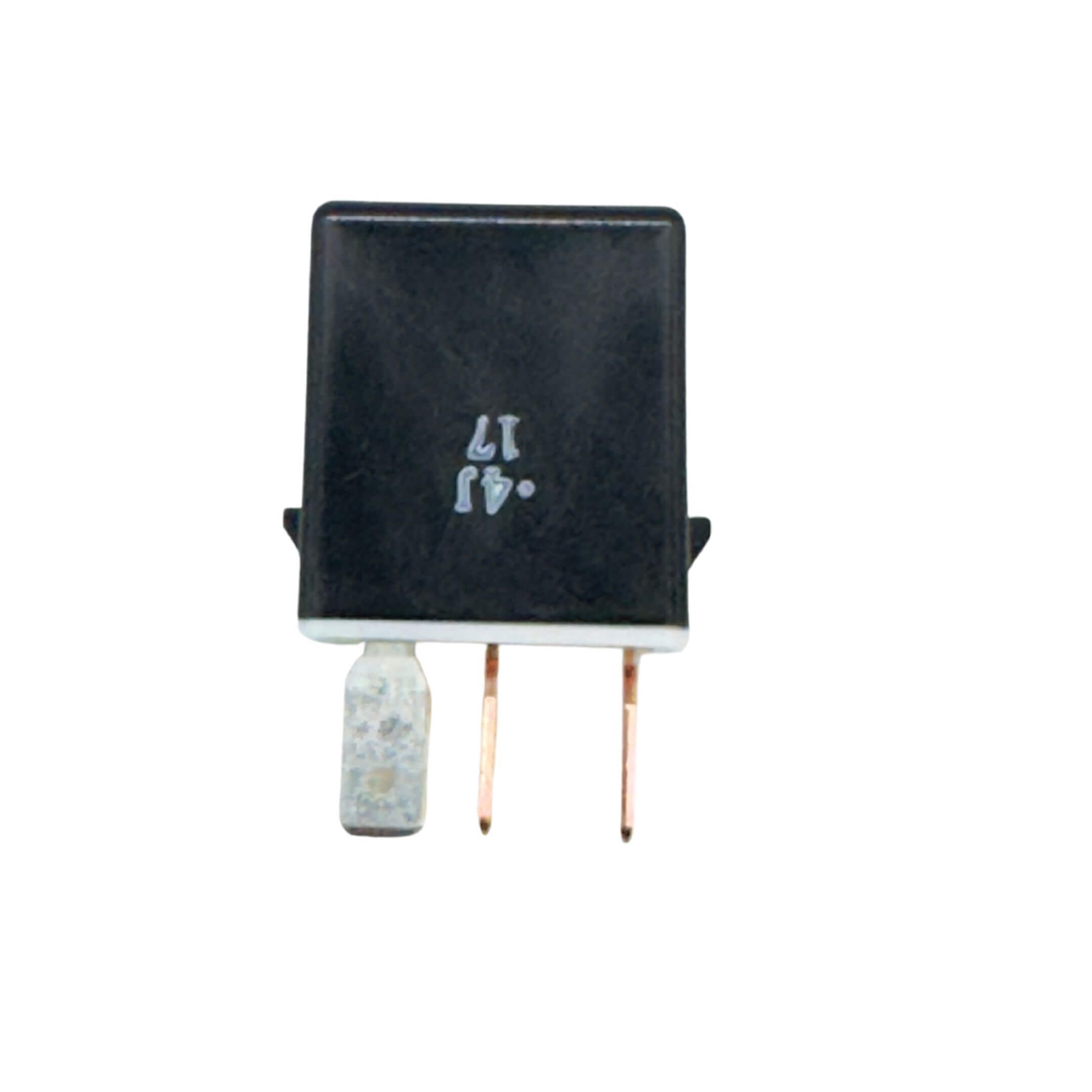 Relay Assembly for Subaru Sambar Van TV1, TV2 Models (1999-2012) featuring a black rectangular casing with metal prongs.