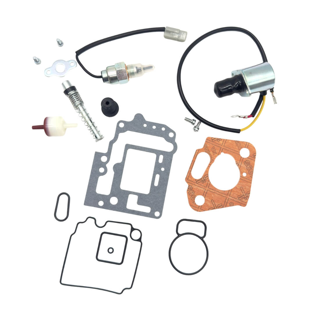 11-piece carburetor gasket rebuild kit for 1990-1998 Subaru Sambar KS3 and KS4 trucks, including part numbers 16293KA020, 16186KA030, 16158KA200, 16173KA141, 14958KA080, 16151KA000, 16196KA130 and 16196KA140.