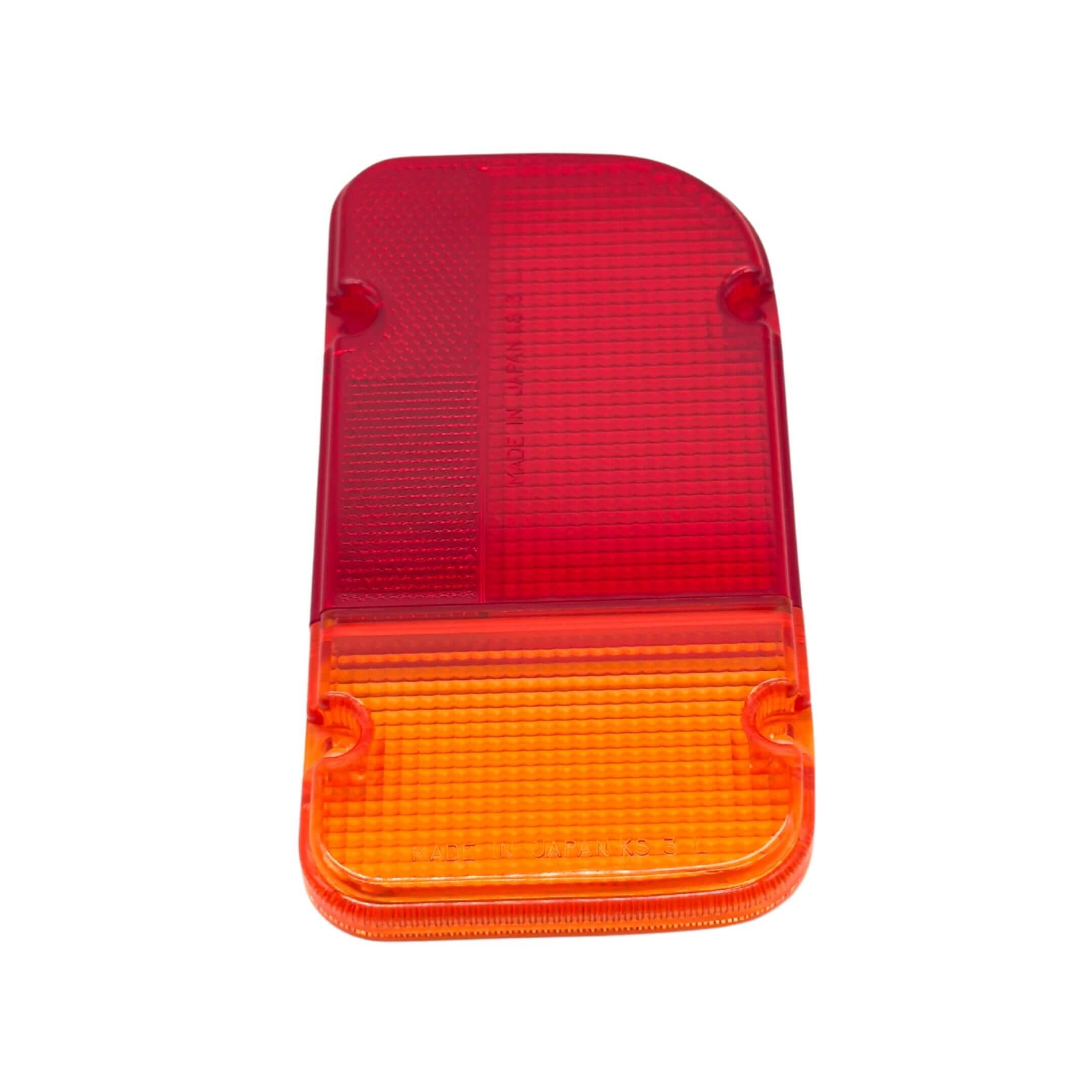 Tail Lamp Brake & Turn Signal Cover Set for Subaru Sambar Truck KS3, KS4 Models (1990-1998) featuring a red and amber lens design.