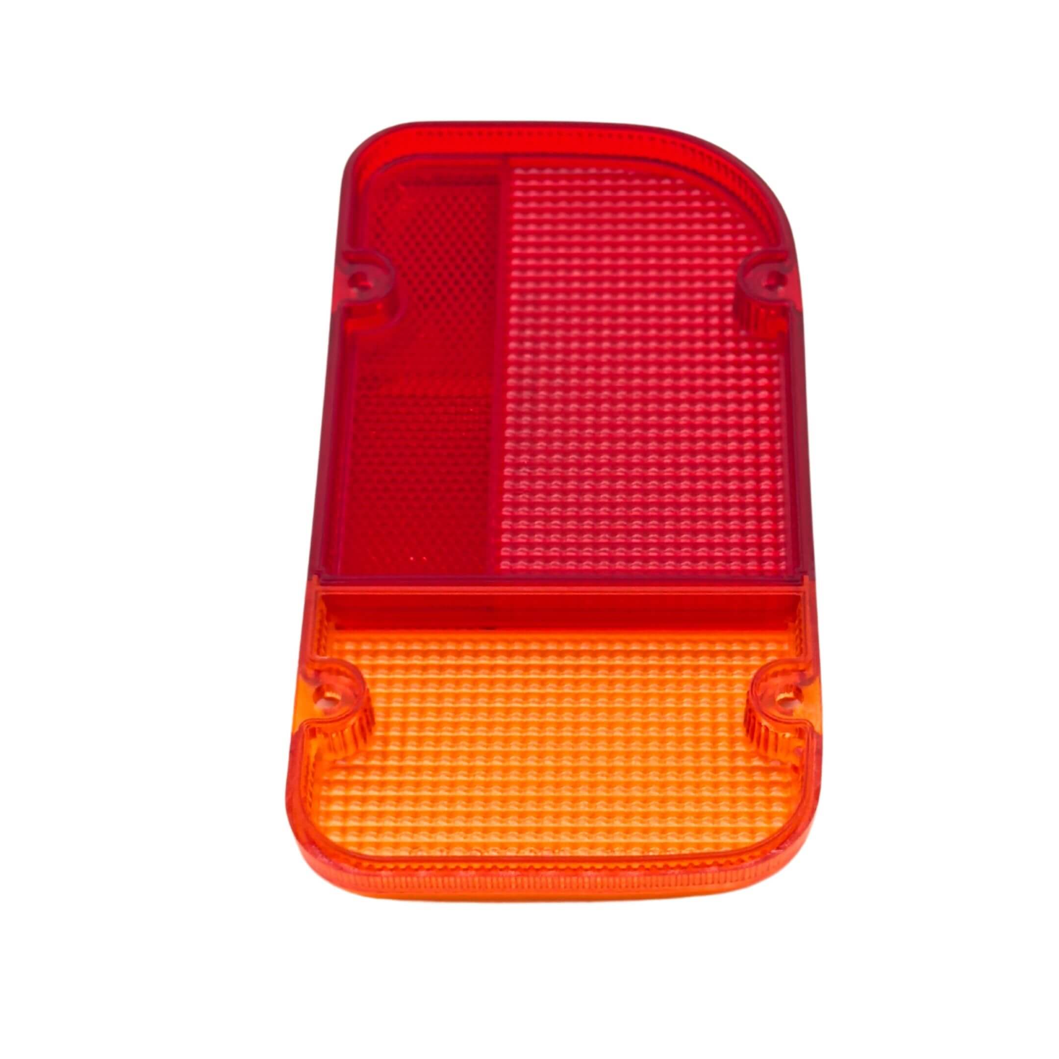 Tail Lamp Brake & Turn Signal Cover Set for Subaru Sambar Truck KS3, KS4 Models (1990-1998) featuring a red and amber lens design.