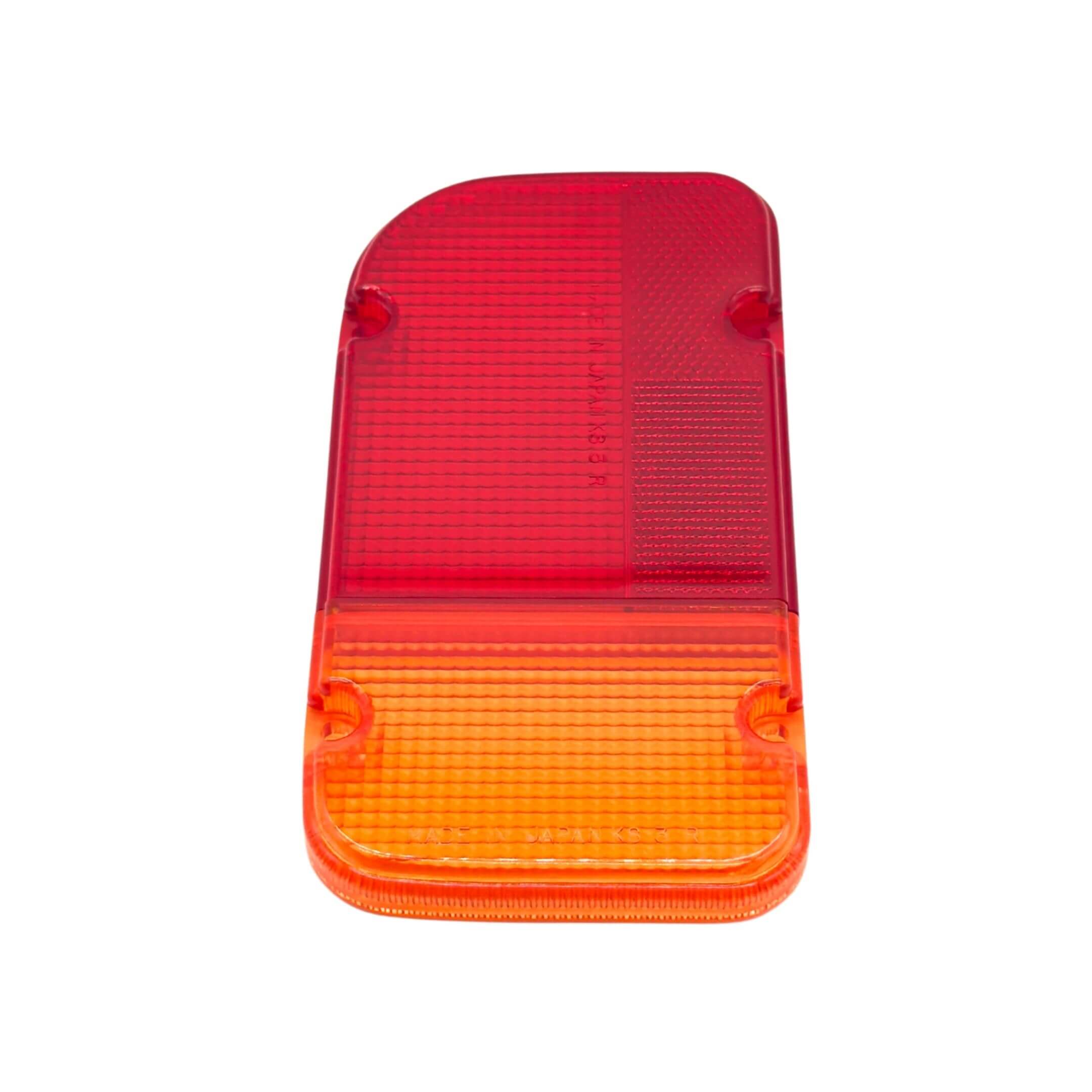 Tail Lamp Brake & Turn Signal Cover Set for Subaru Sambar Truck KS3, KS4 Models (1990-1998) featuring a red and amber lens design.