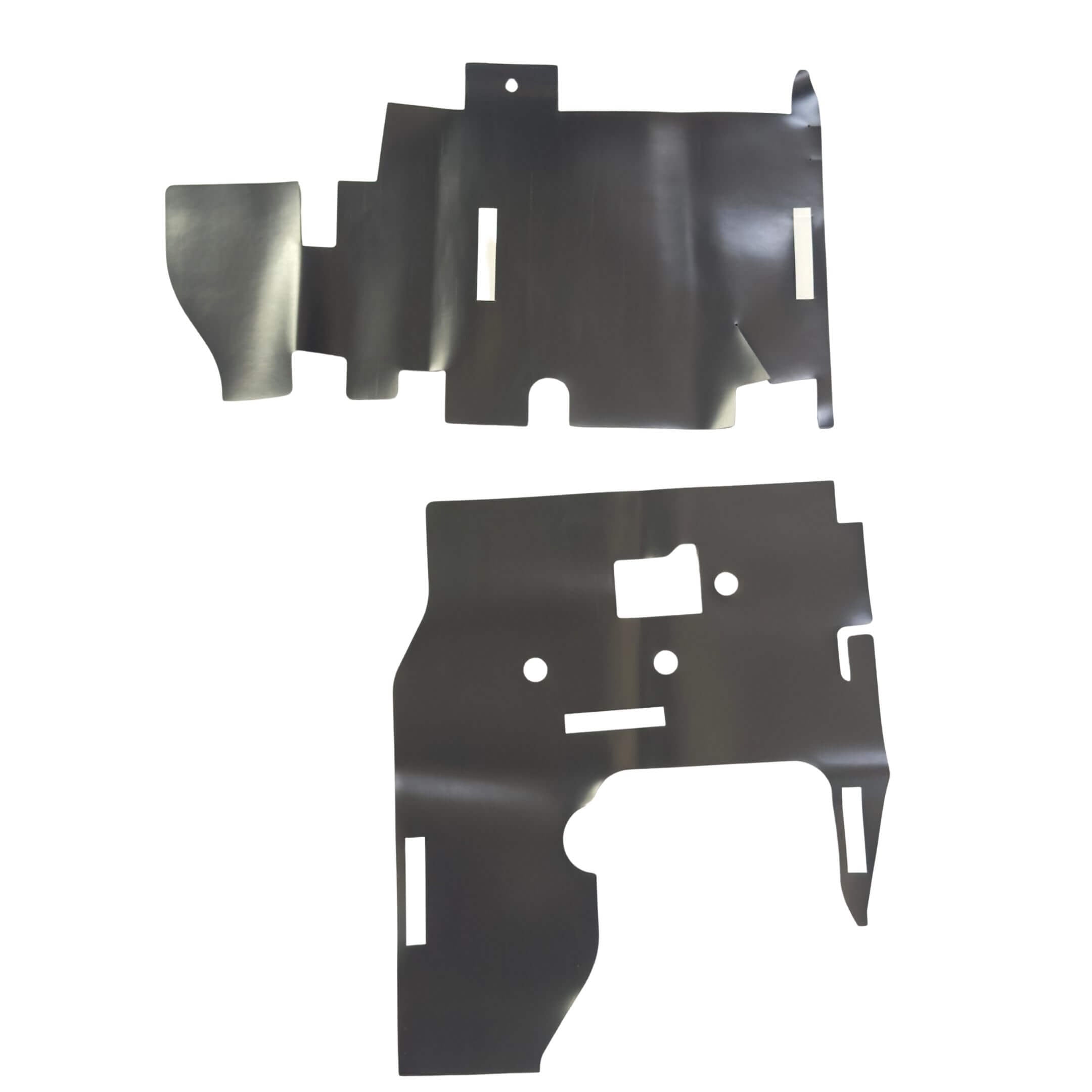 Floor Mat Set for Subaru Sambar Truck TT1, TT2 Models (1999-2012) featuring durable, custom-fit design for upper left and right sections.