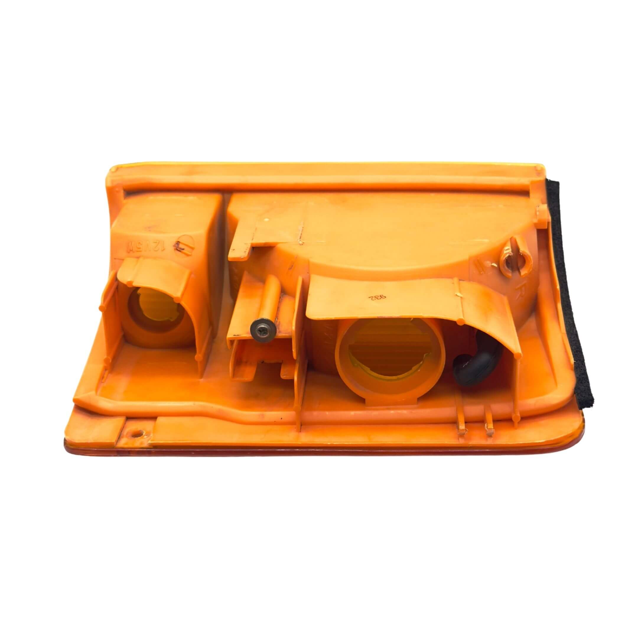 Front Turn Signal Lamp Assembly for Subaru Sambar Wagon TW1, TW2 (1999-2012) featuring an orange housing and bulb socket.