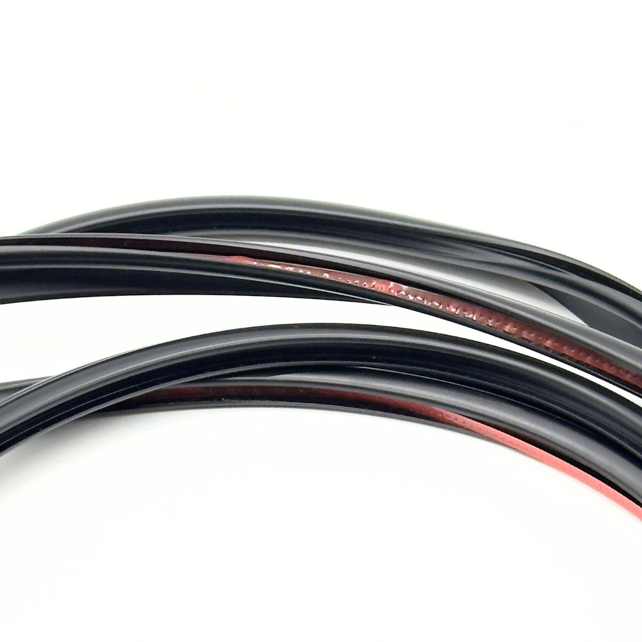 Front Windshield Molding Weatherstrip for Subaru Sambar Van TV1, TV2 (1999-2012) featuring durable black outer trim seal.