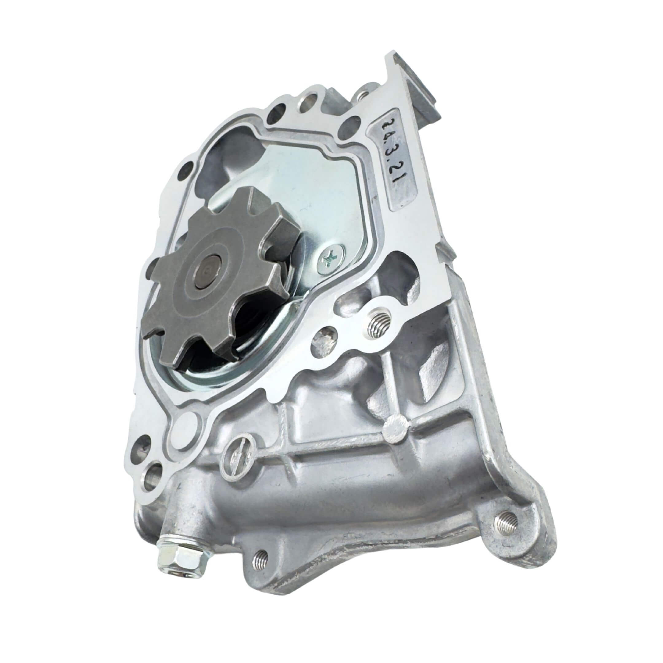 Genuine Subaru Sambar Truck TT1, TT2 water pump for 1999-2012 models featuring a durable metal construction and precision engineering.