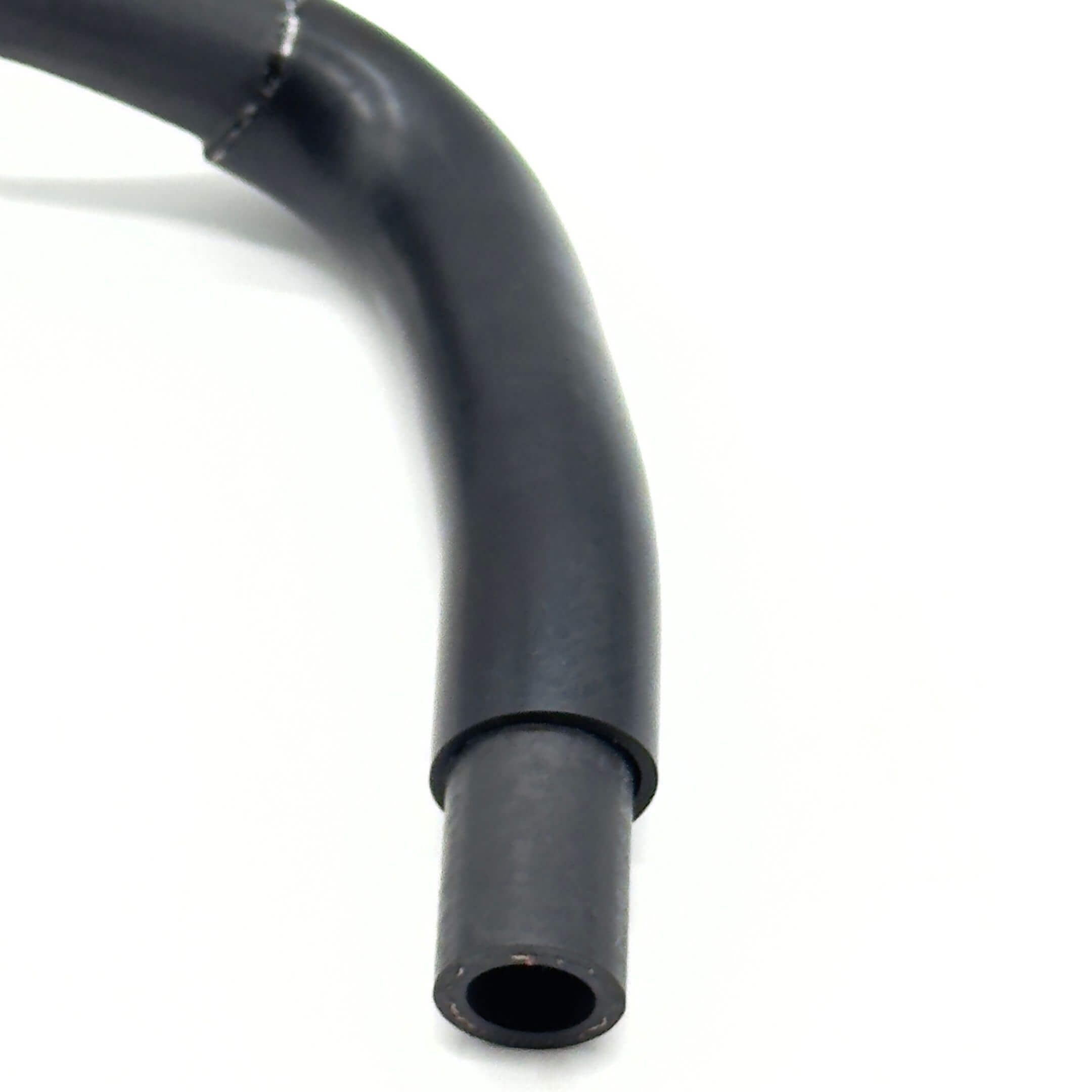Heater Outlet Hose - Hose B for Subaru Sambar Wagon TW1, TW2 Models (1999–2012) featuring a durable black rubber construction.