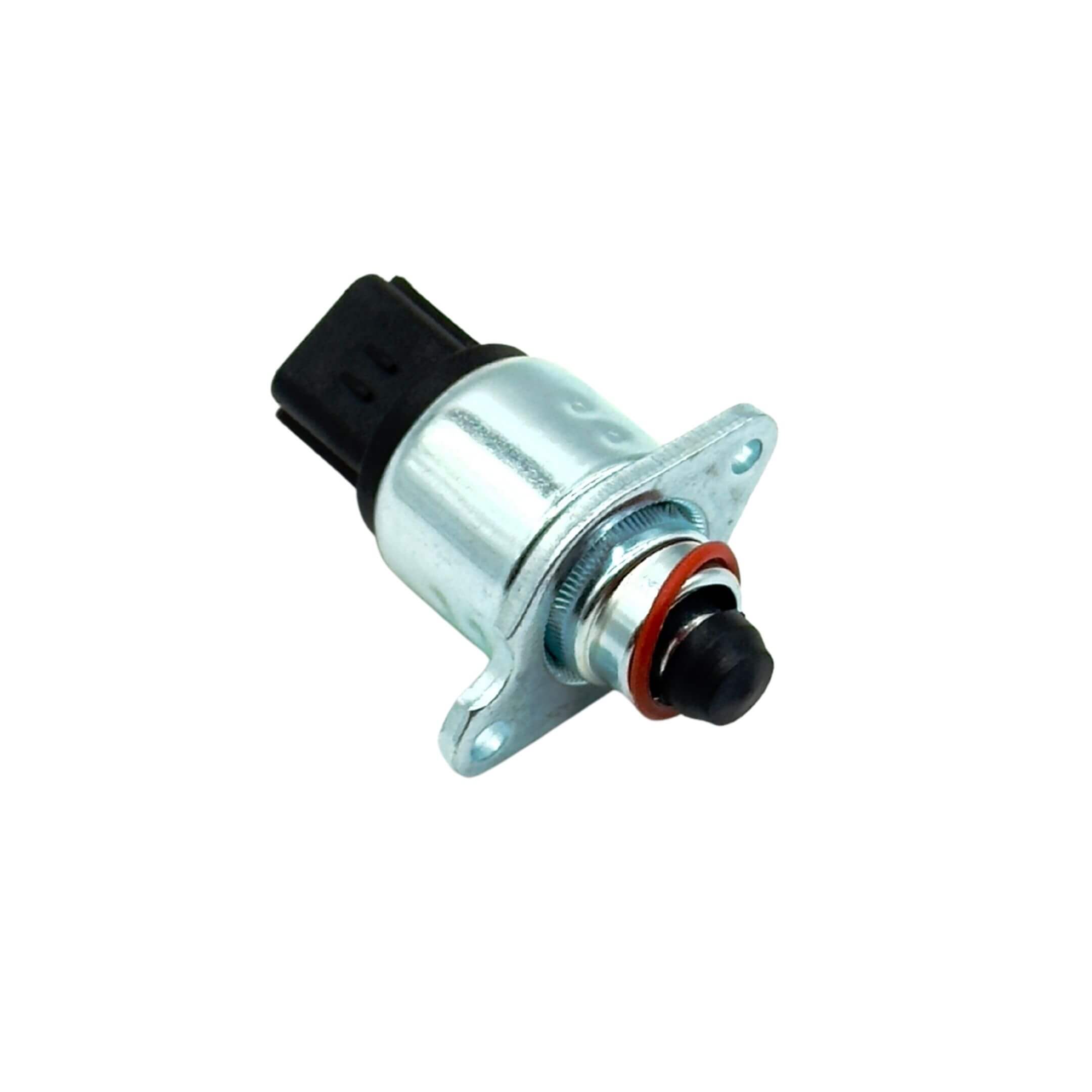 Top view of Subaru Sambar TV1 TV2 Idle Speed Control Valve ISC 22650-KA150 showing O-ring seal and mounting flange for 1999-2012 models