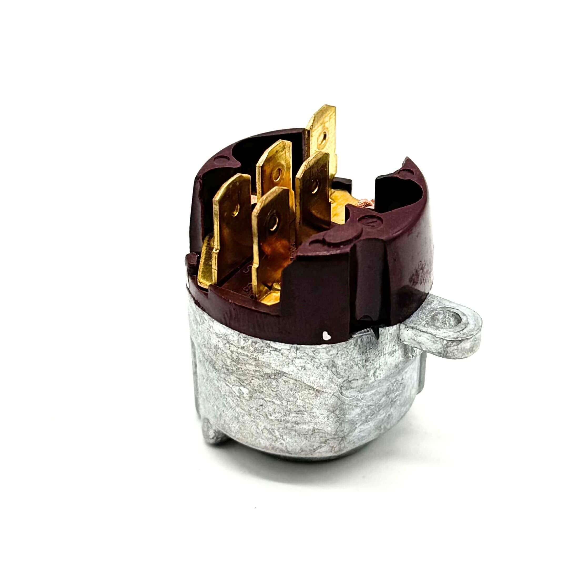 Ignition Switch for Subaru Sambar Truck TT1, TT2 Models (1999-2012) featuring a durable metal casing and multiple brass connectors.