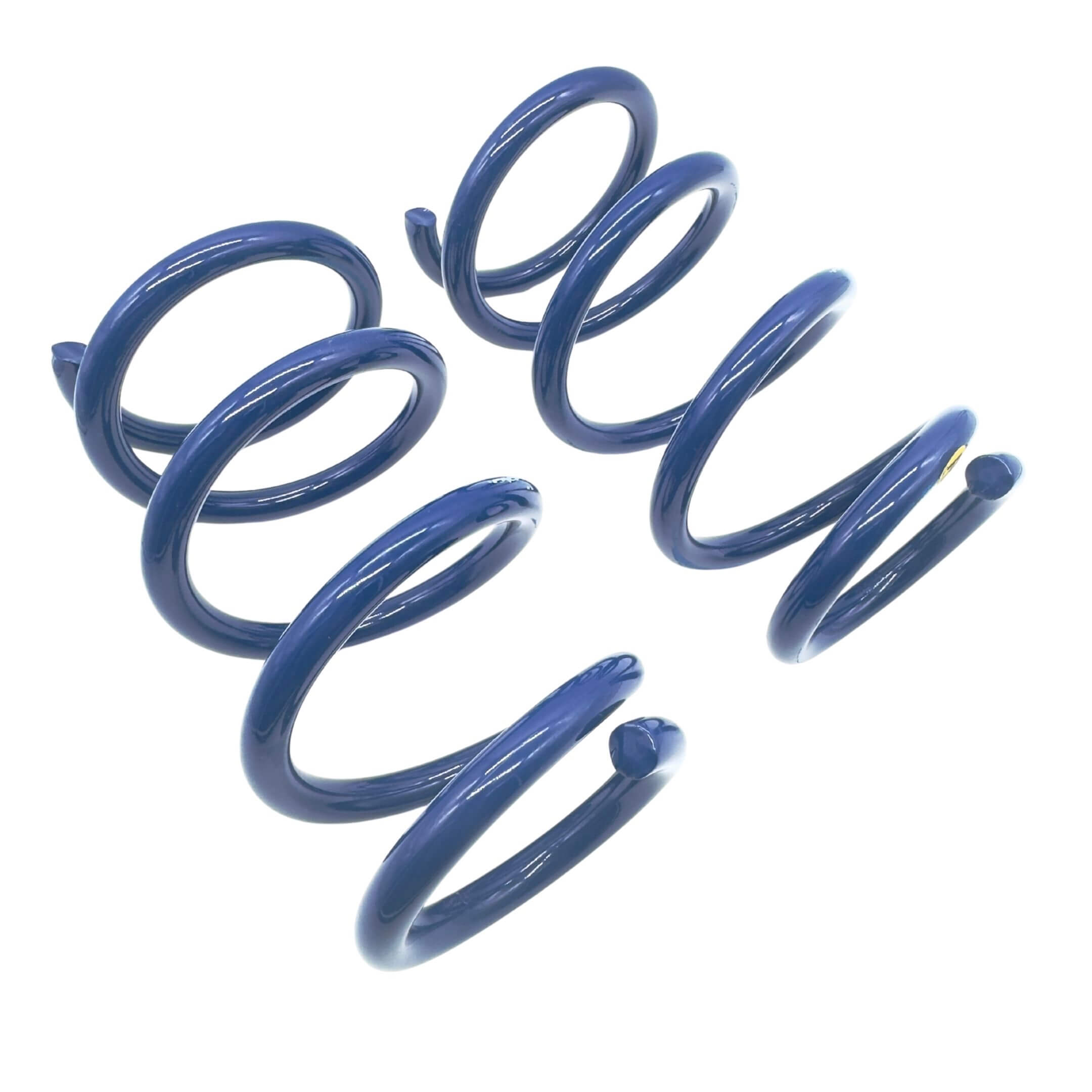 Espelir Super Up Suspension Springs for Subaru Sambar Van TV1, TV2 (1999-2012) with a lift height of 1.0–1.4 inches, featuring a sleek blue finish.