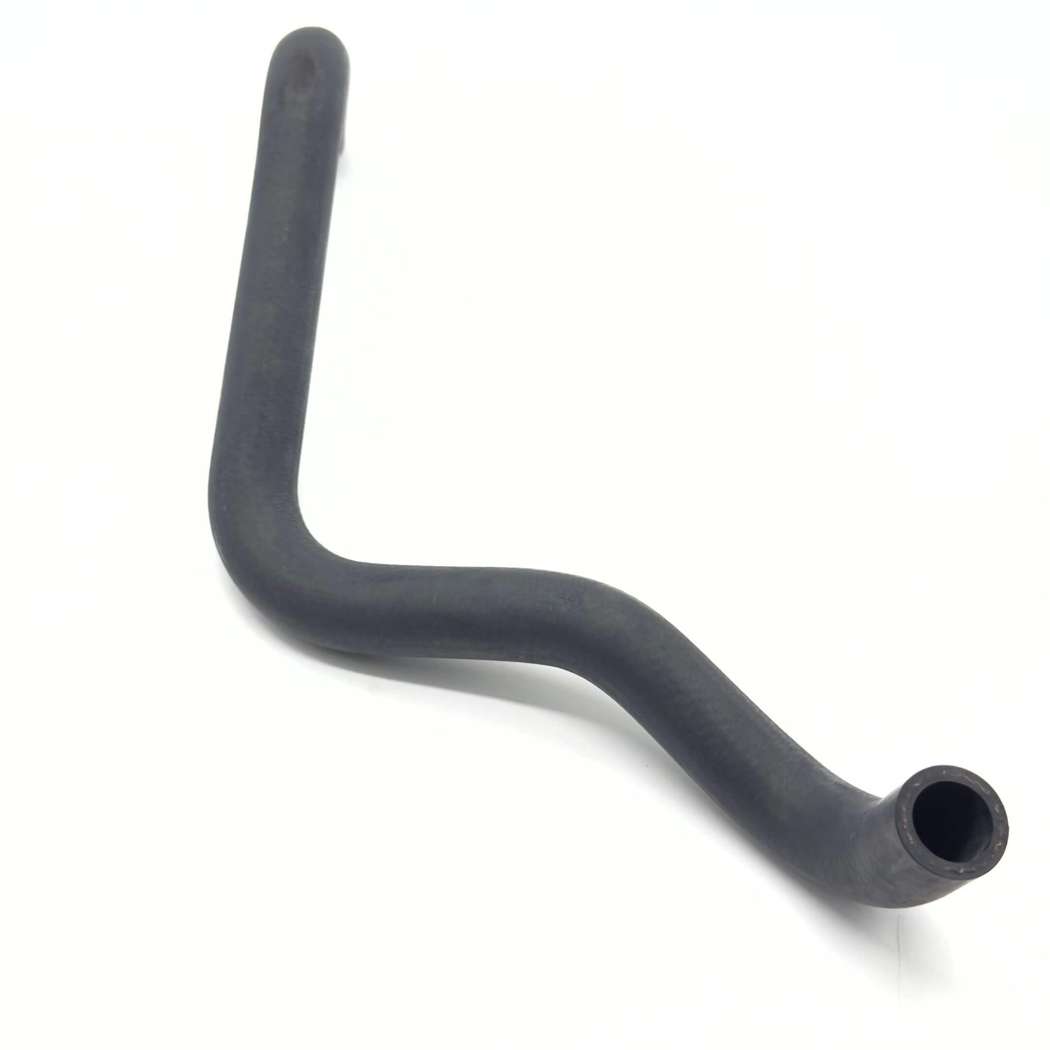 Radiator Inlet Hose for Subaru Sambar Truck TT1, TT2 Models (1999-2012) featuring a durable, curved black rubber design.