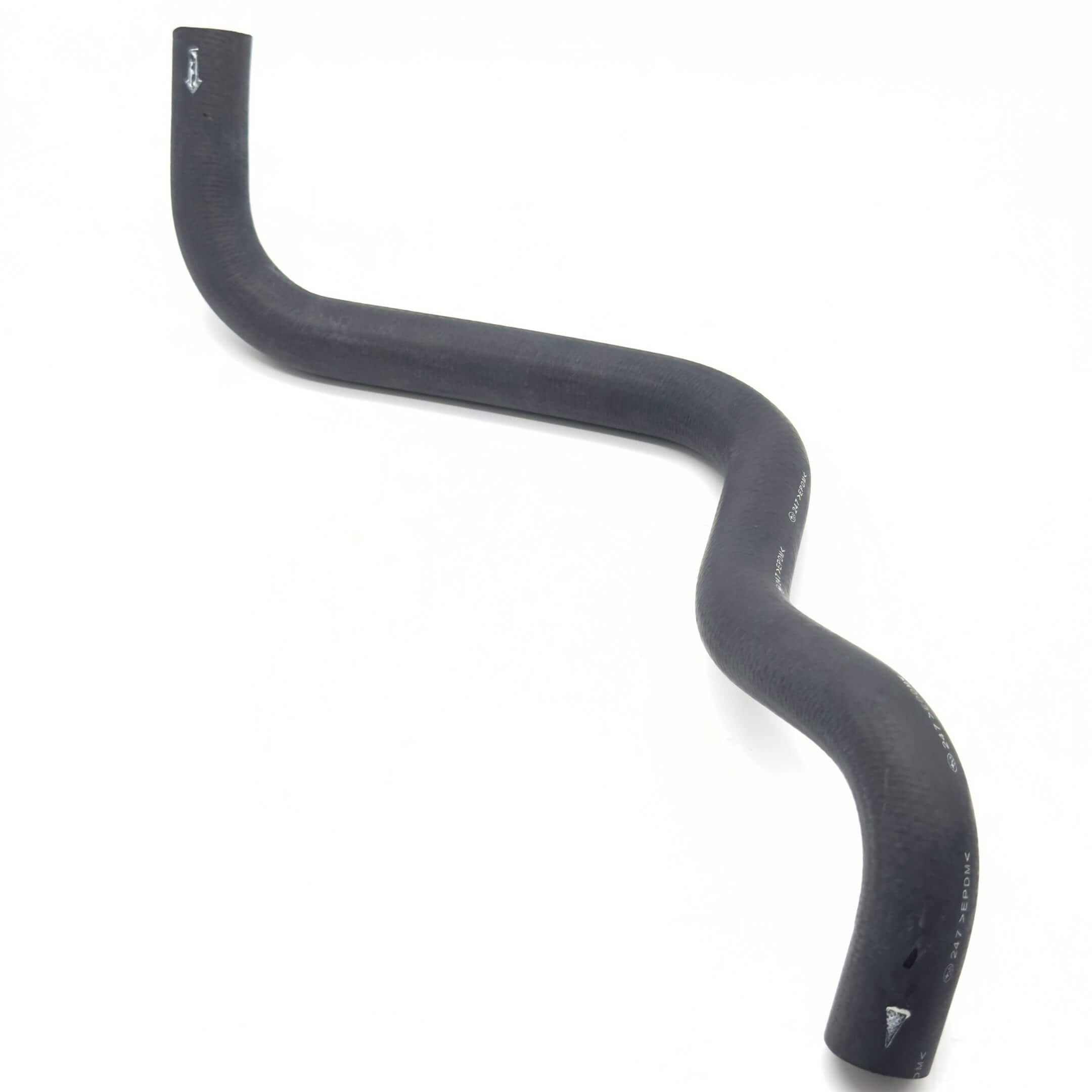 Radiator Inlet Hose for Subaru Sambar Truck TT1, TT2 Models (1999-2012) featuring a durable, curved design.