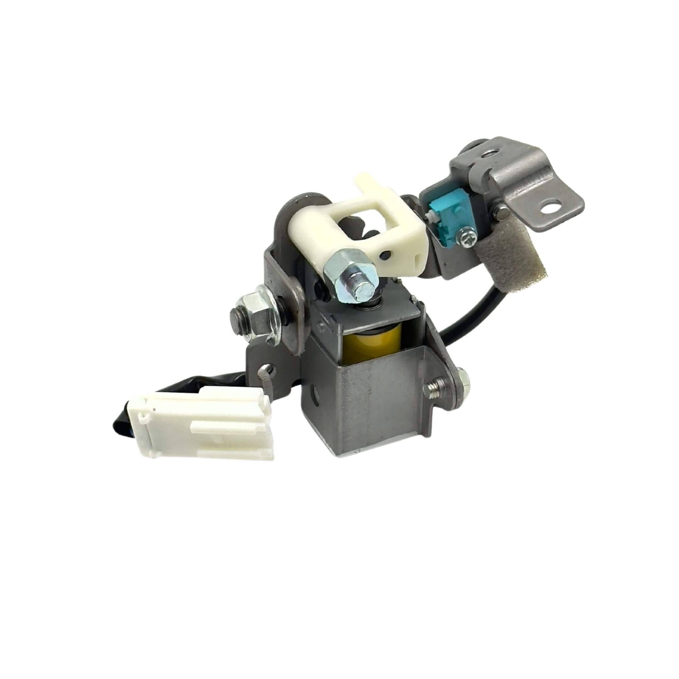 Shift Lock Solenoid Assembly for Subaru Sambar Truck TT1, TT2 Models (1999-2012) featuring durable metal construction and connector components.