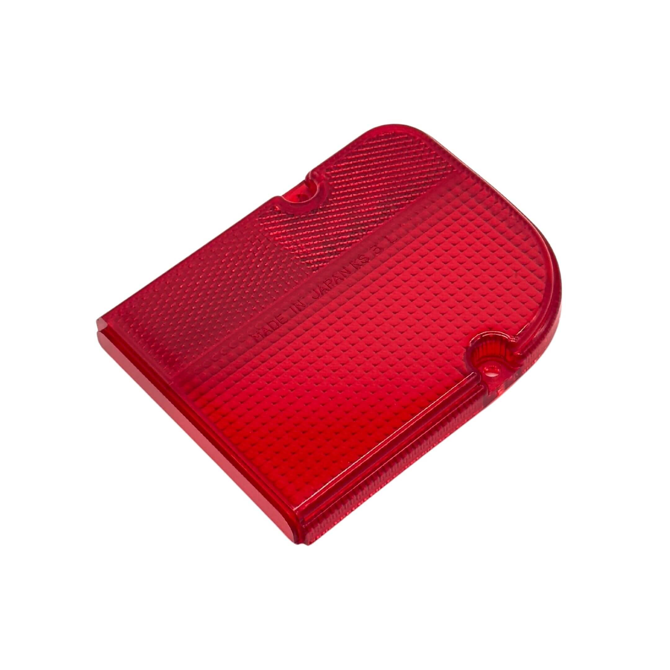 Tail Lamp Brake Signal Cover for Subaru Sambar Truck TT1, TT2 Models (1999-2012), featuring a durable red plastic design with a textured surface.