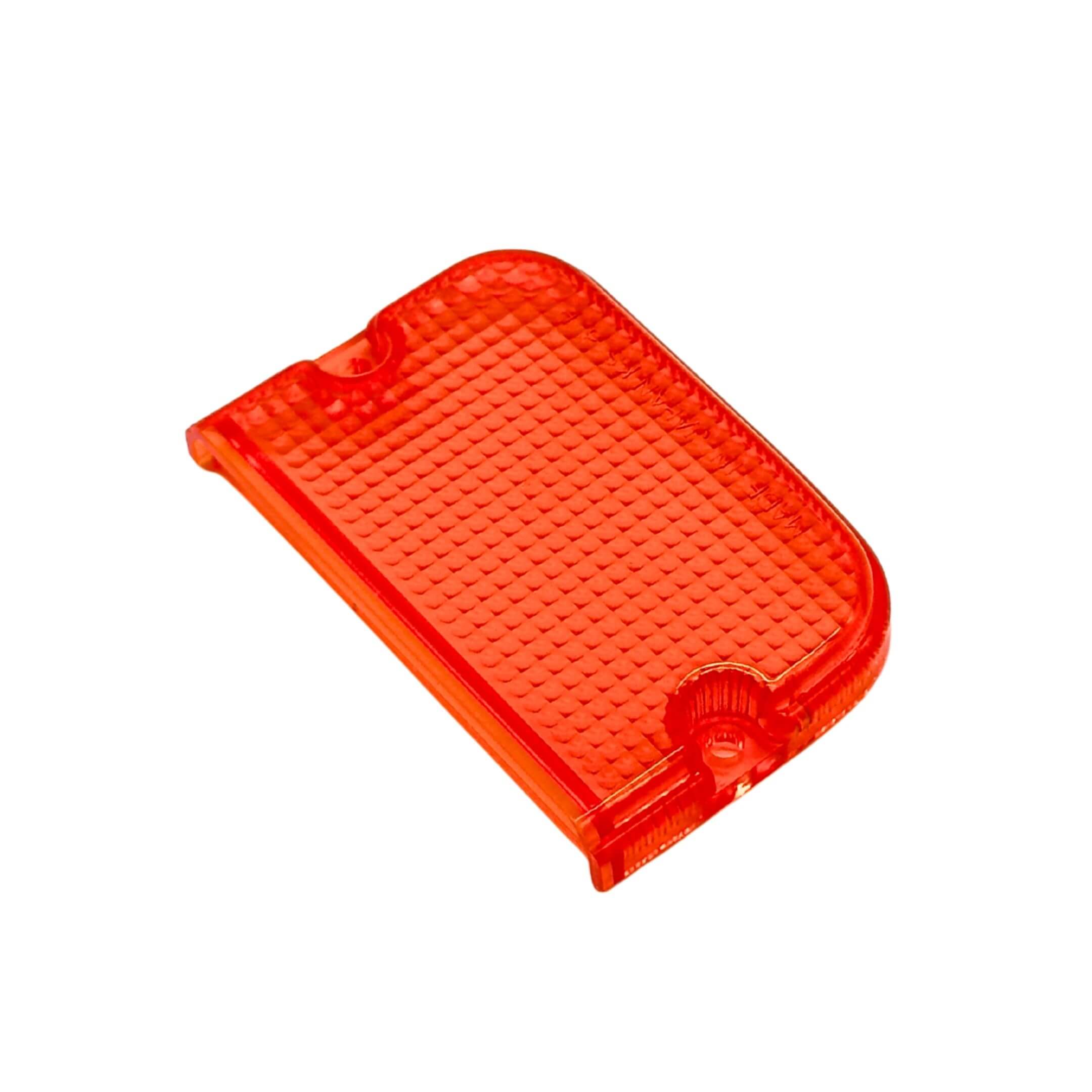 Tail Lamp Turn Signal Cover - Right for Subaru Sambar Truck TT1, TT2 Models (1999-2012) featuring a textured red design.