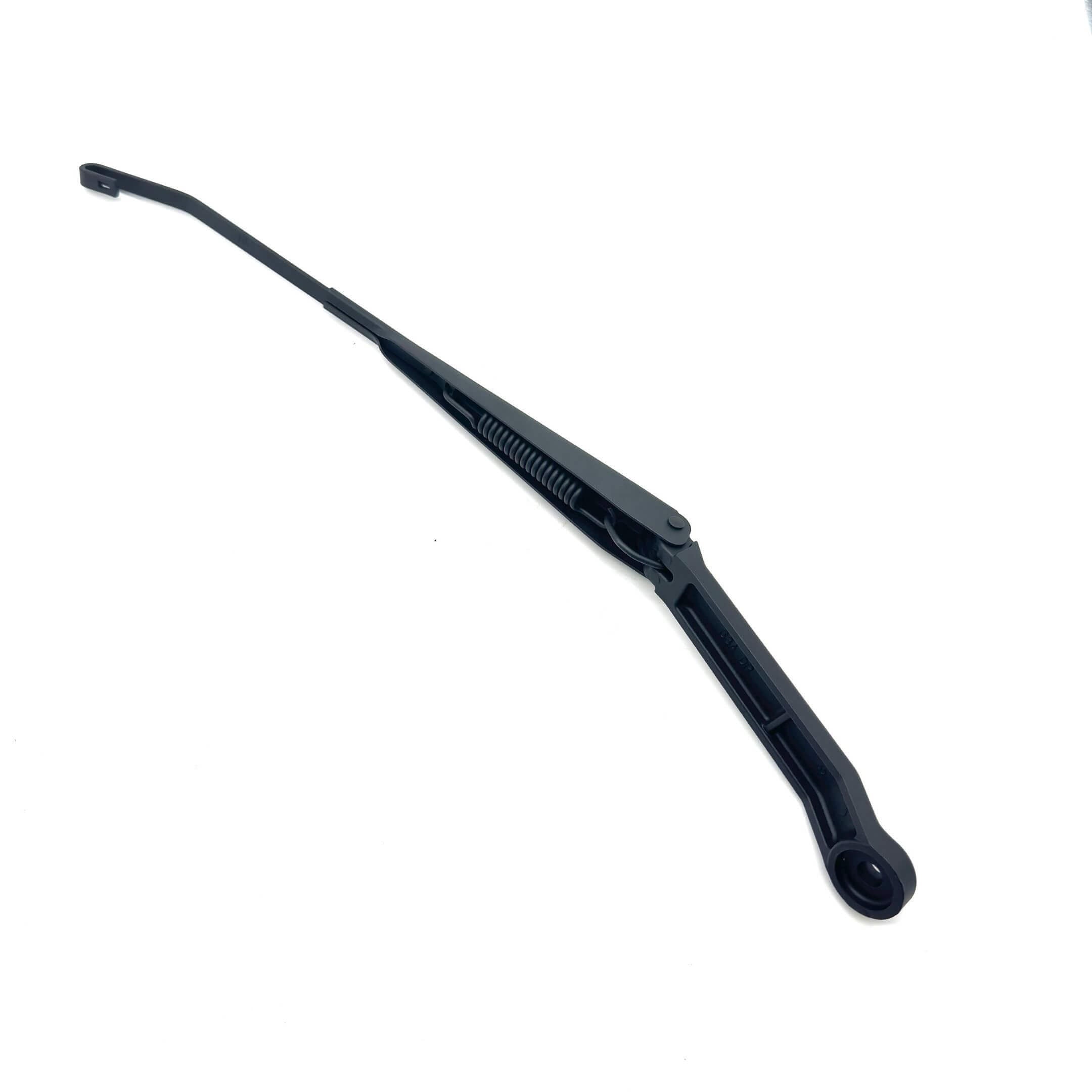 Wiper Arm - Driver Side for Subaru Sambar Wagon TW1, TW2 Models (1999-2012) featuring a sleek black design with a spring mechanism.
