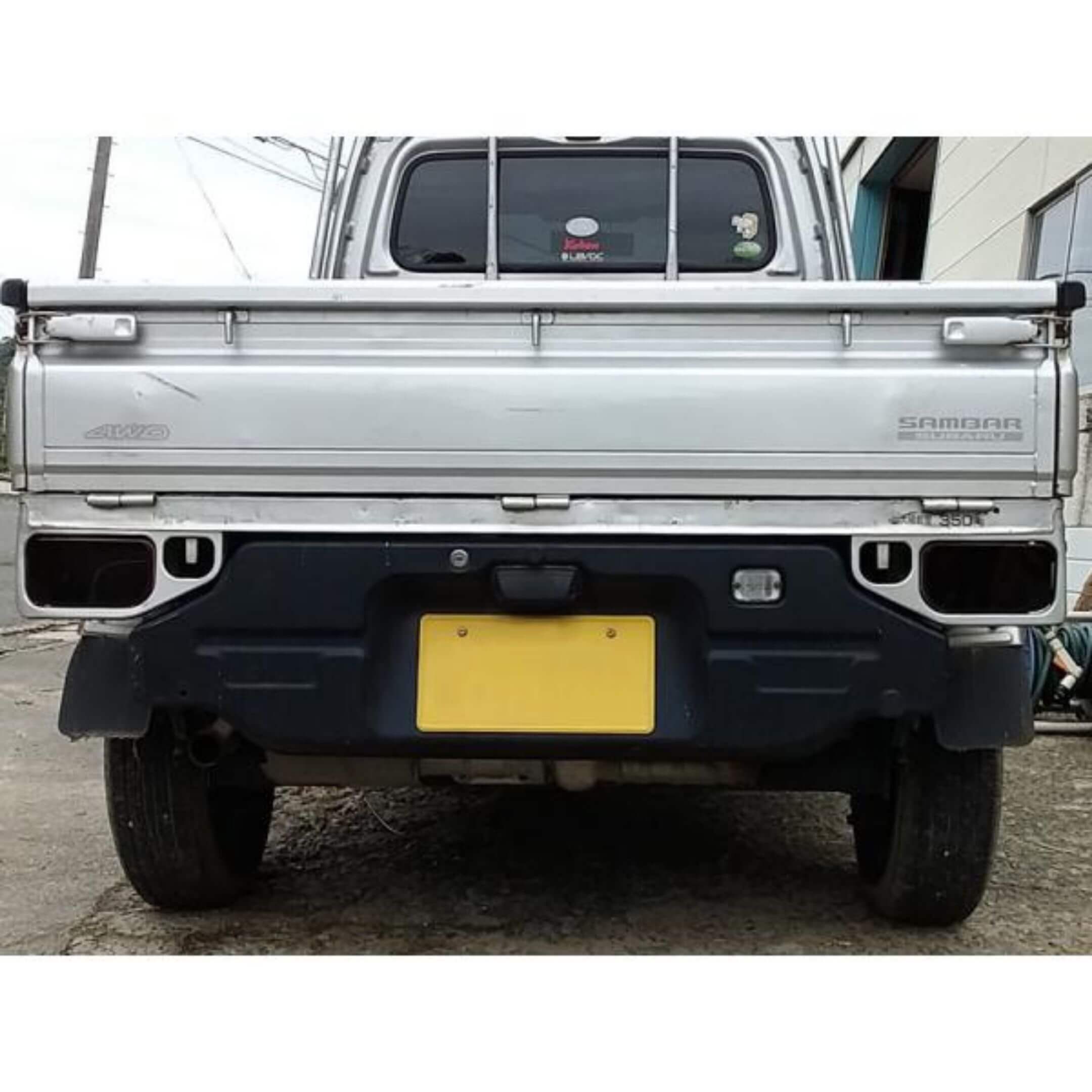 Tail light Lens Cover Dark Smoke for Subaru Sambar Truck KS3, KS4 Models (1990-1998) with sleek, tinted design.