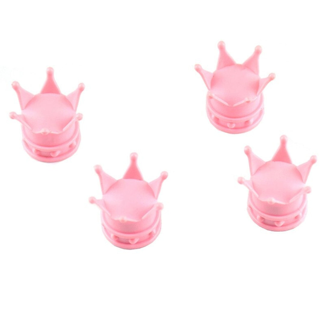 Pink Crown Caps