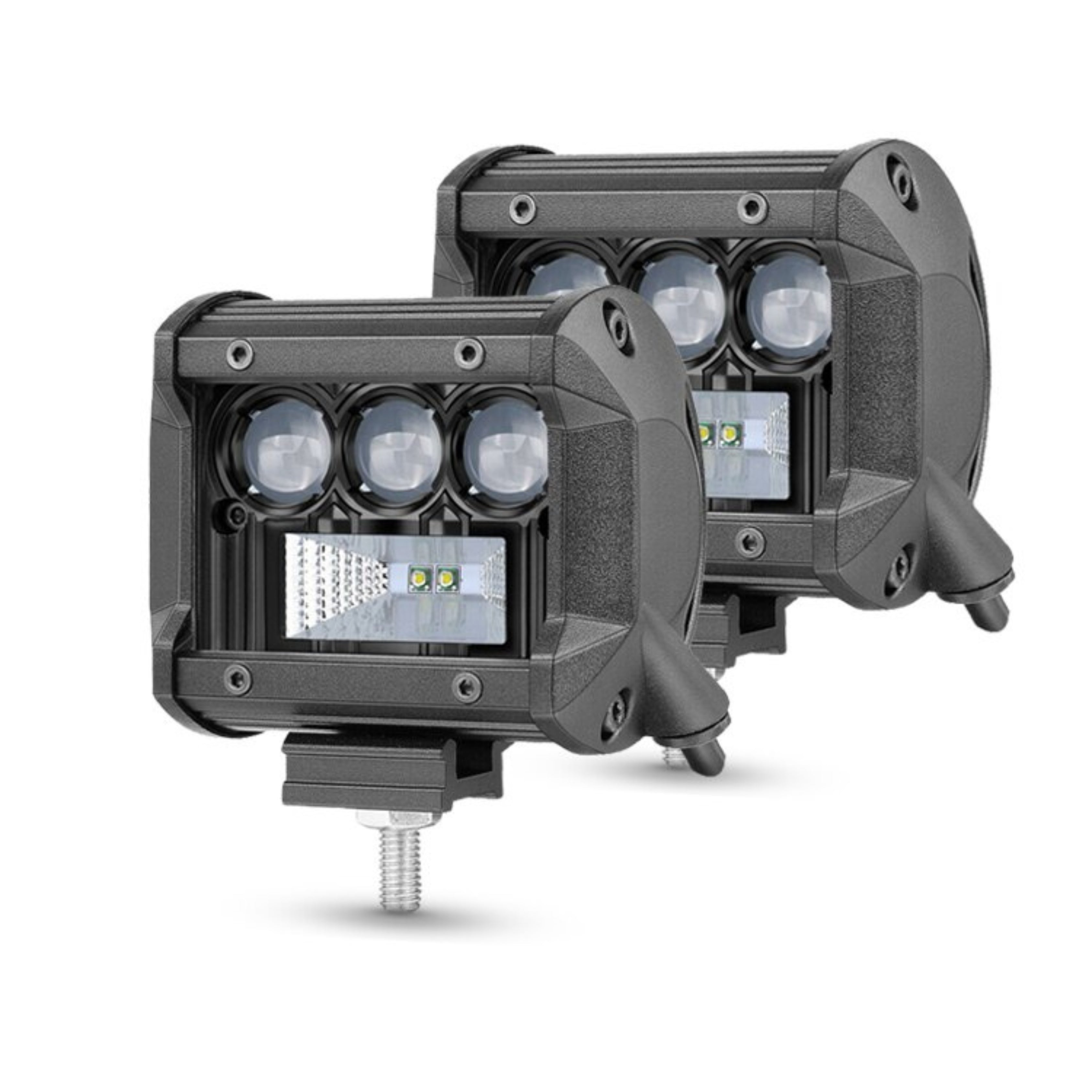 4" 60W LED Light Bar - Ultimate Off-Road Accessory for JDM Mini Trucks - 6000K, 4800LM, IP68 Waterproof