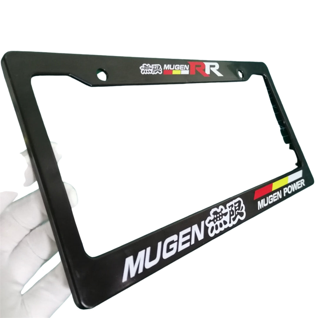 Mugen Power License Plate Frame
