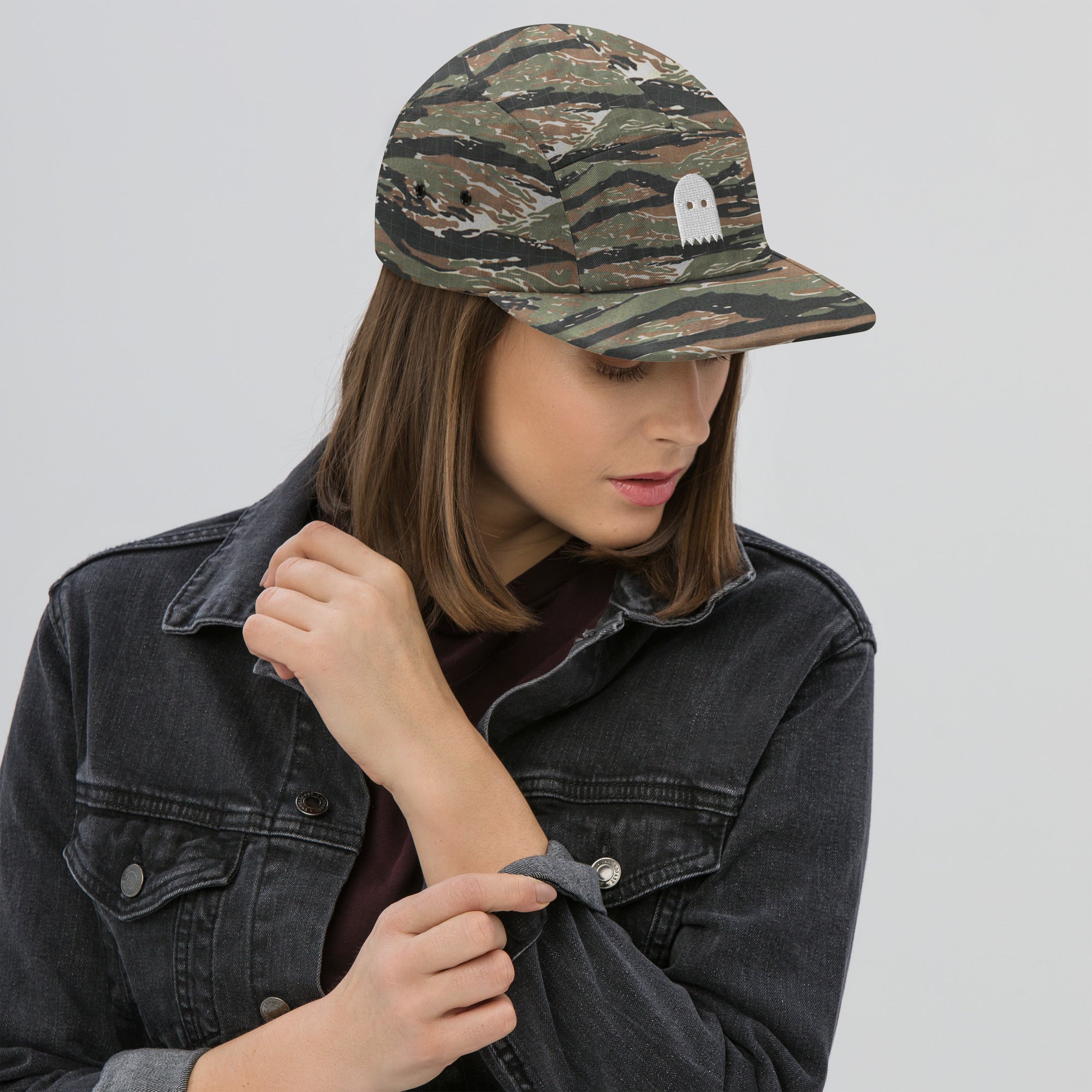 Camo Oiwa Five Panel Cap