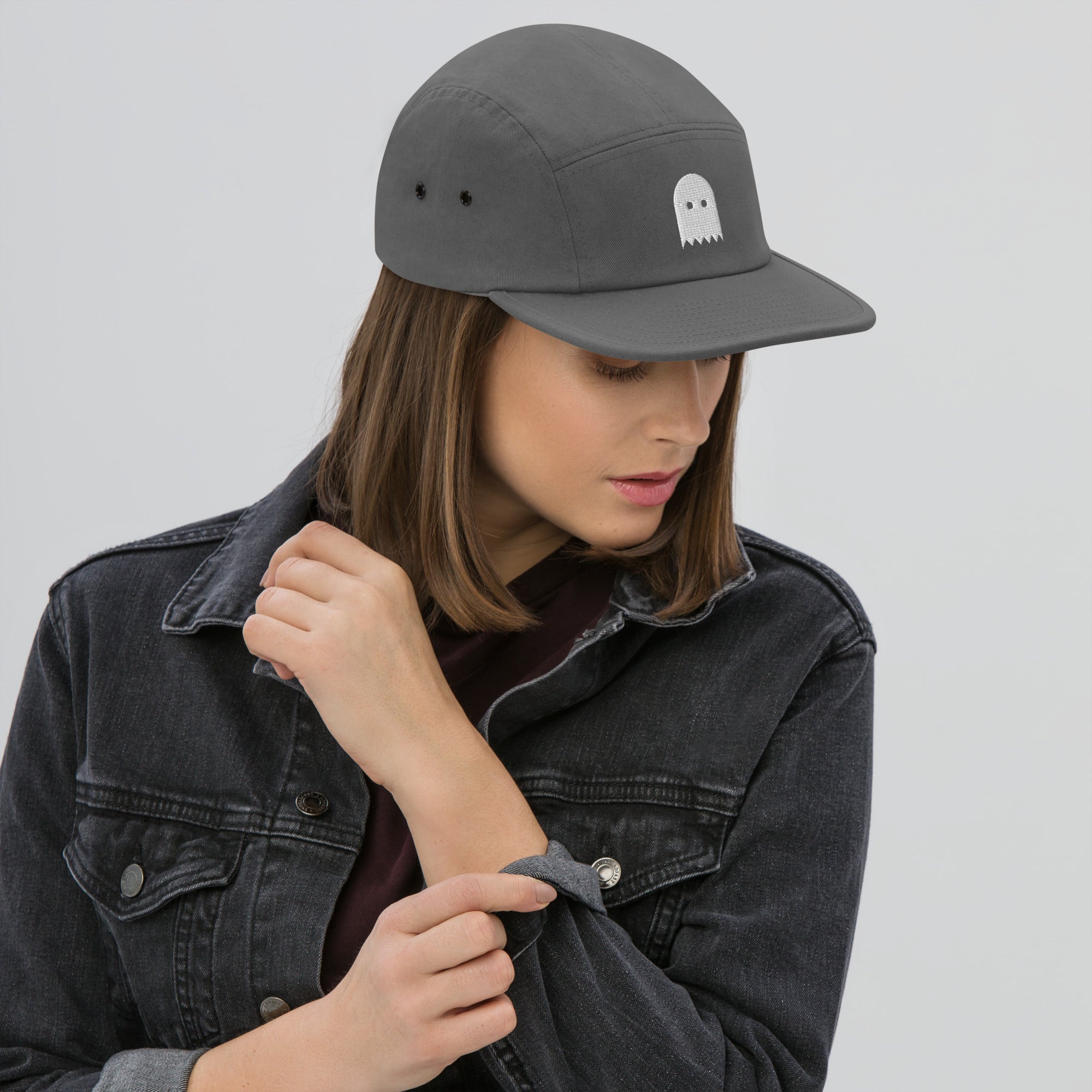 Grey Oiwa Five Panel Cap