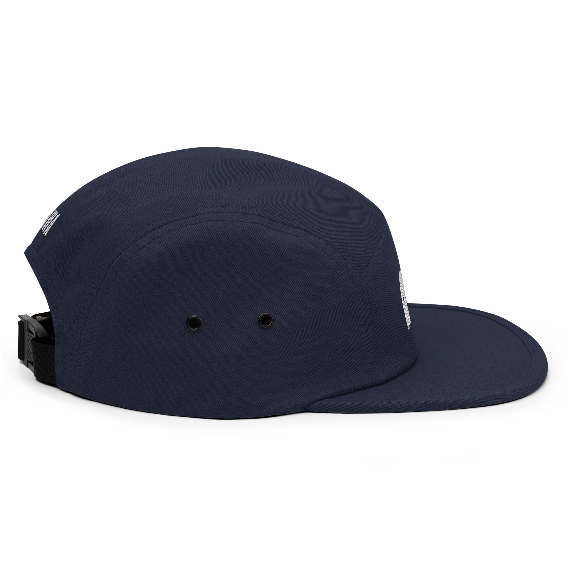 Navy Oiwa Five Panel Cap