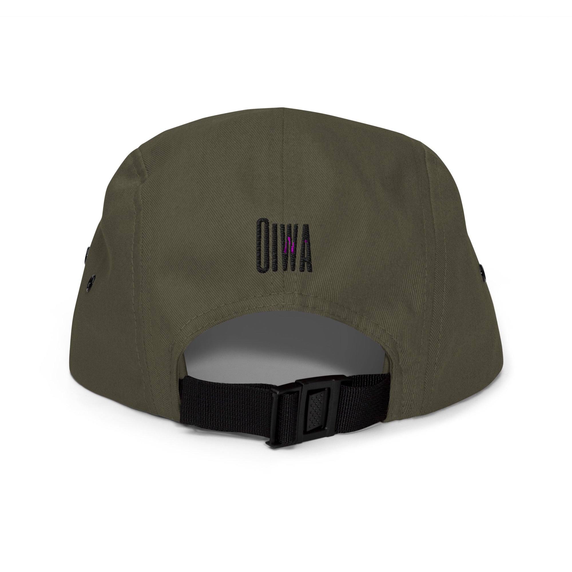 Oiwa Acty Street Embroidered Five Panel Cap Olive