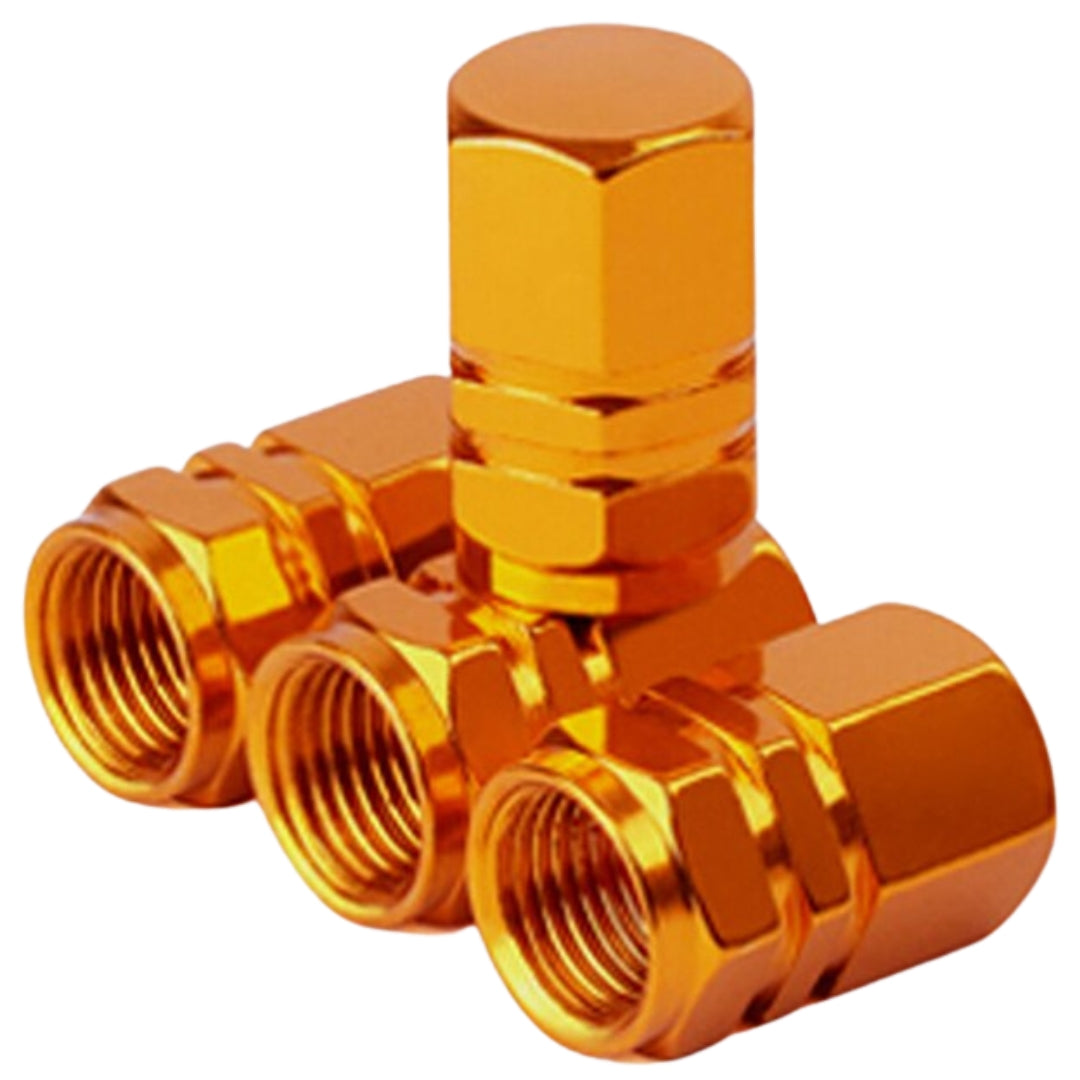 Gold Tire Caps