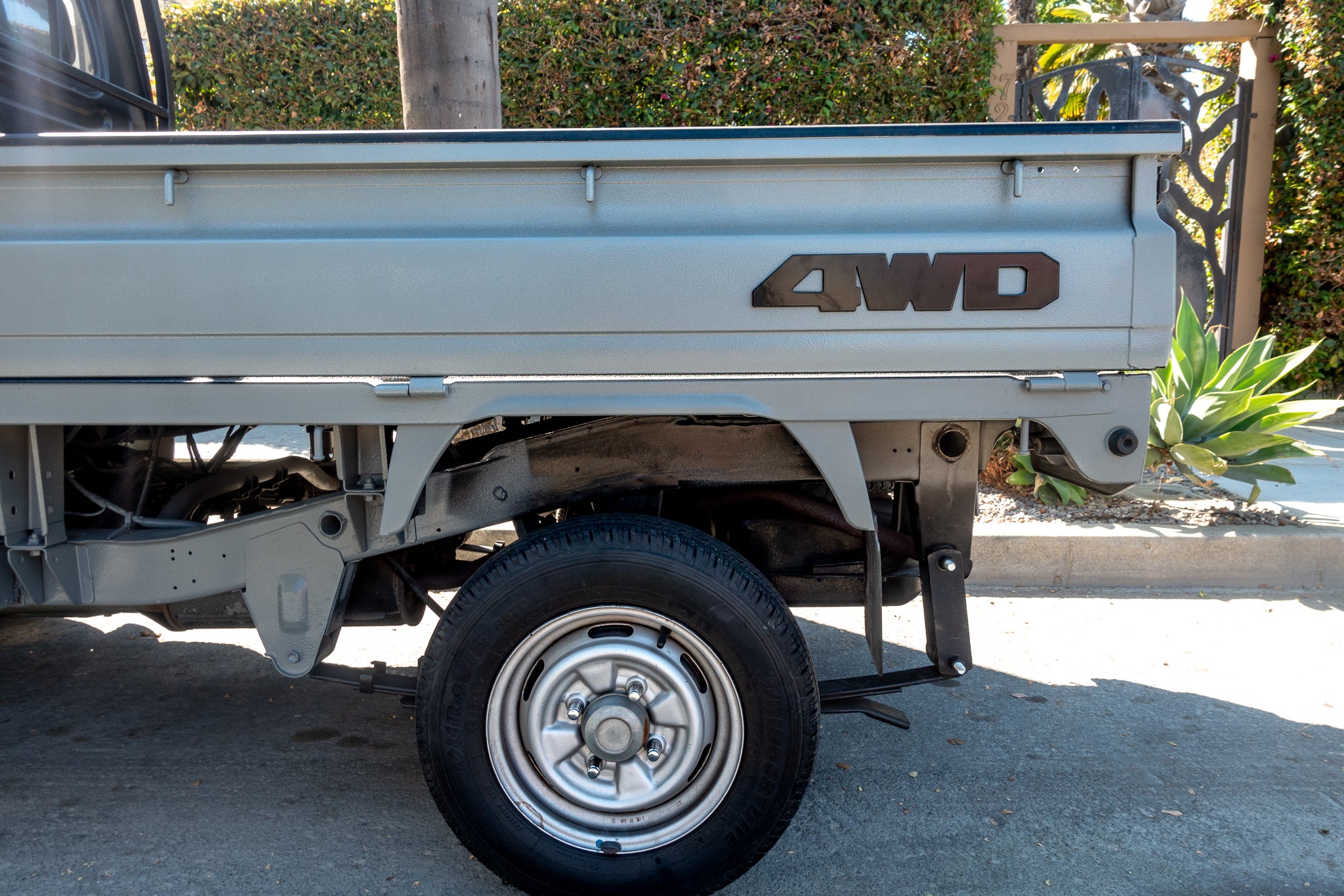 JDM Mini Truck 4WD Metal Decal - Durable Laser Cut Design - Compatible with All Kei Truck Models
