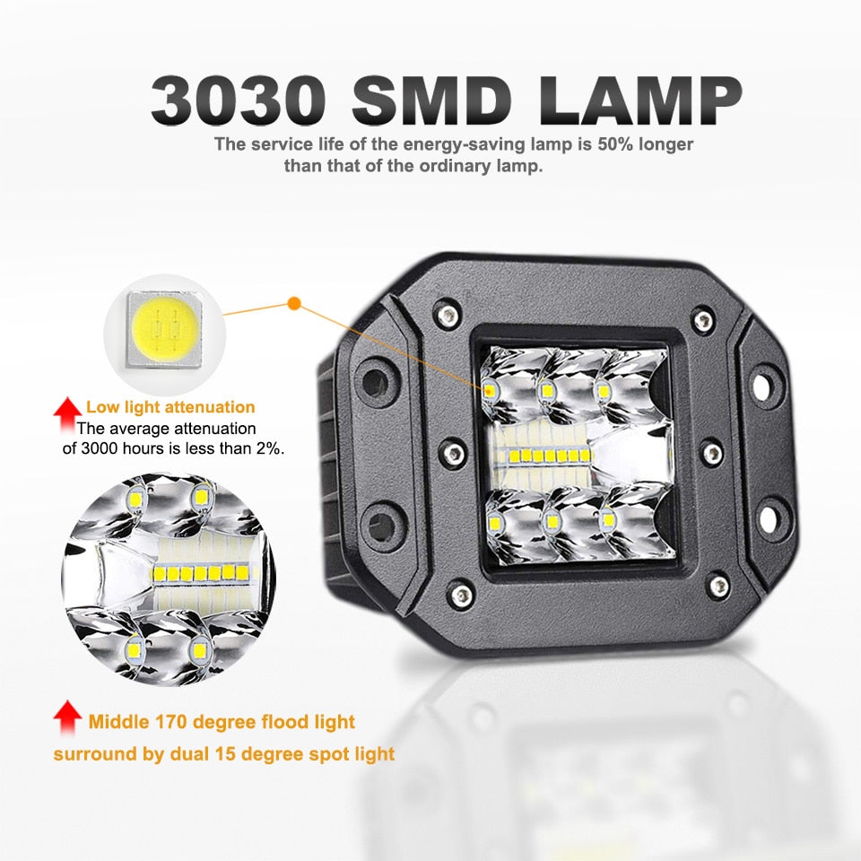 39W Flush Mount LED Pod