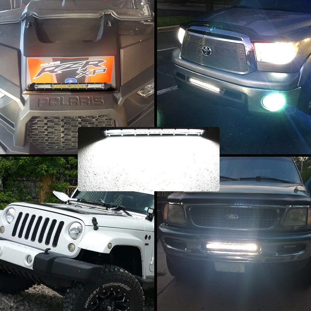 Ultra Slim 180W LED Light Bar - 30" - Designed for Kei Trucks - 6000K Color Temperature - Durable Aluminum Construction
