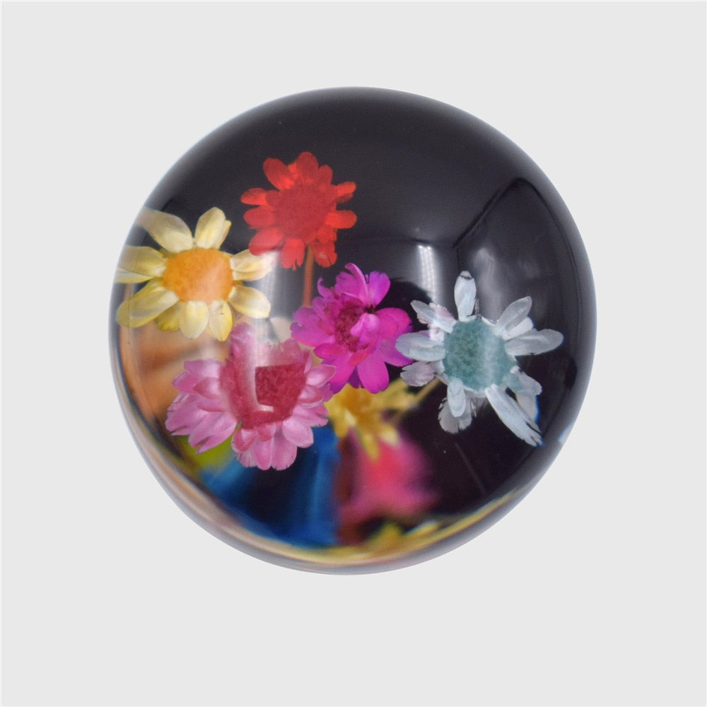 Crystal Flowers Shift Knob 10cm & 15cm